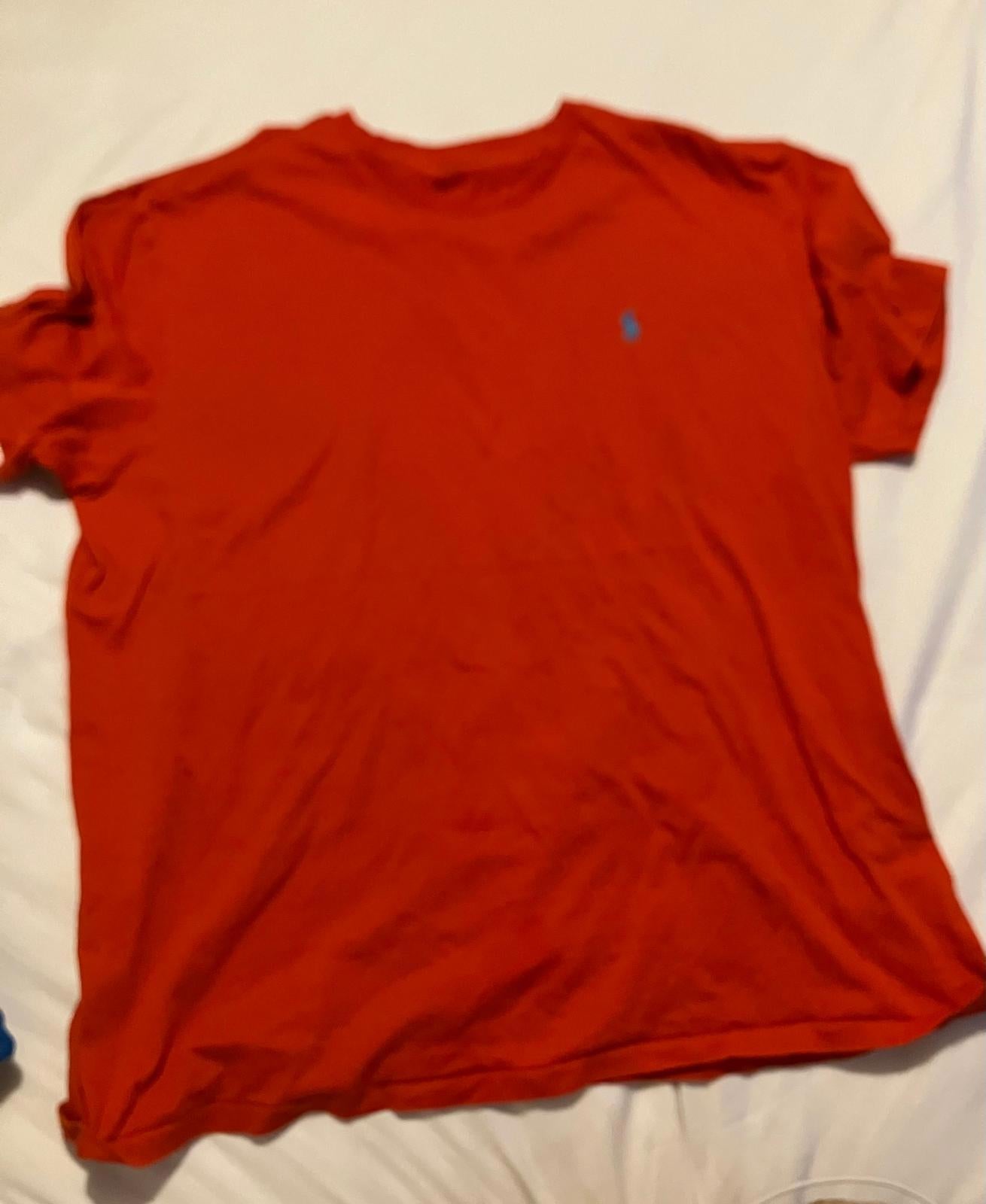 Polo Ralph Lauren Classic Red Men's T-Shirt, Size Large