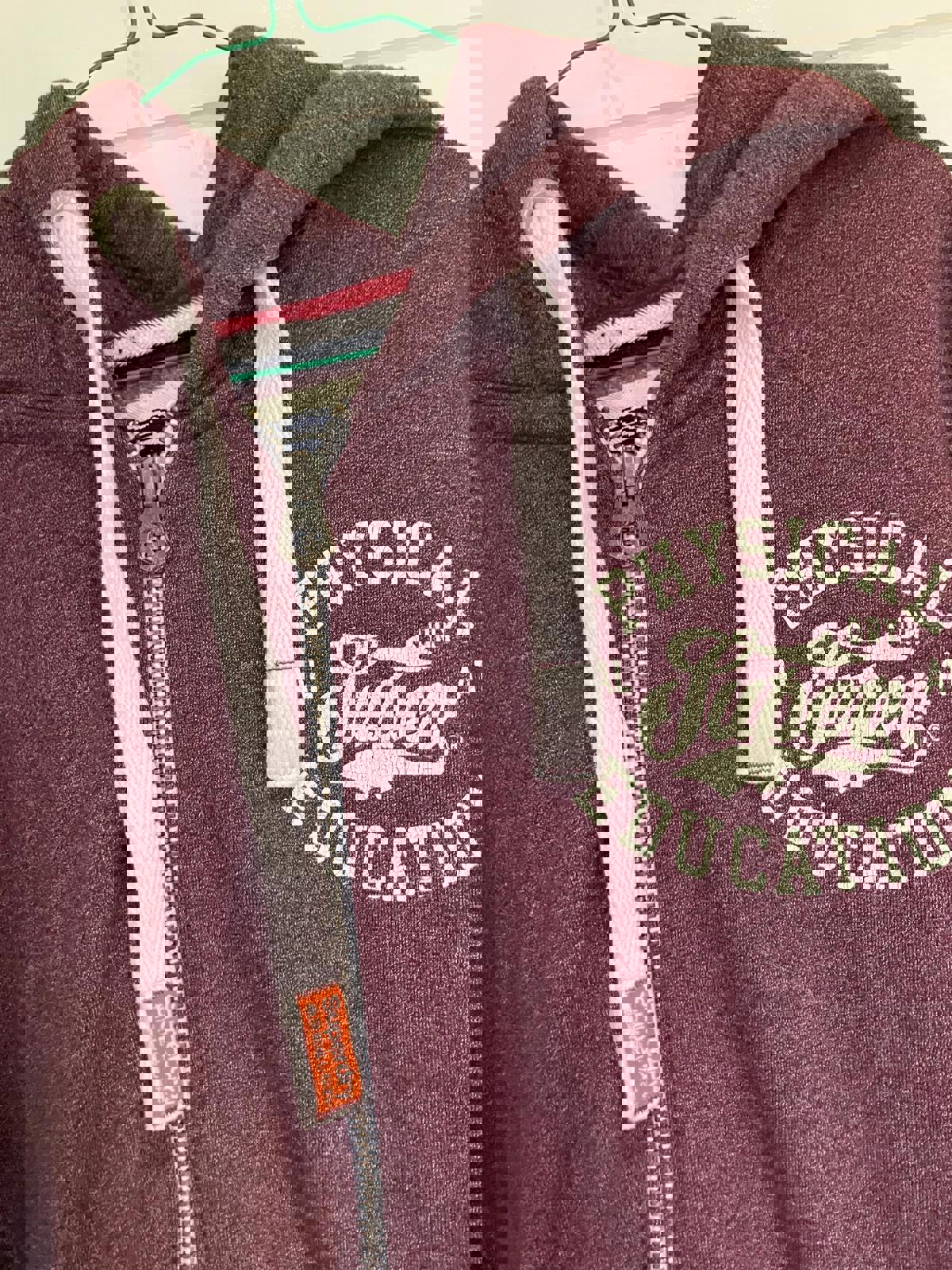 Superdry Physical Education Zip-Up Hoodie - XL