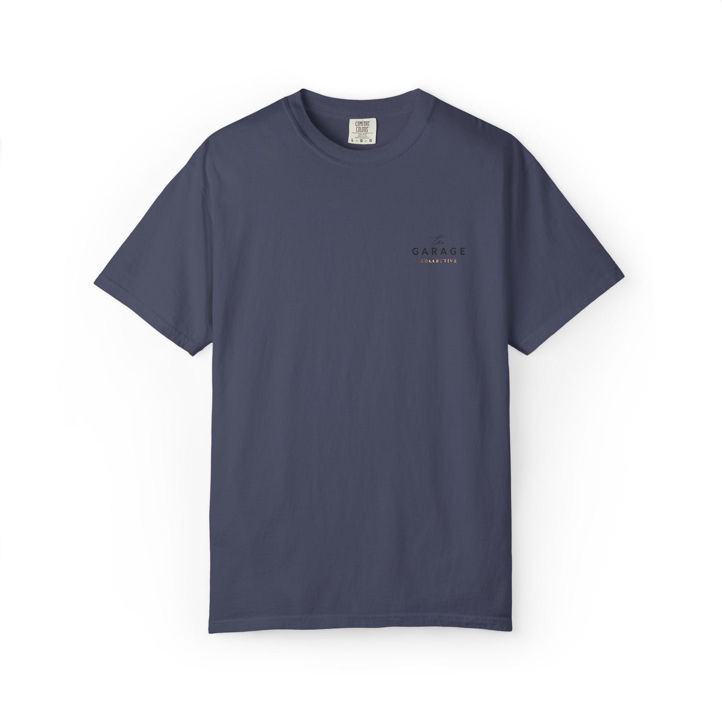 The Garage Collective Embroidered Unisex T-Shirt – Classic Softstyle Tee with Meaning