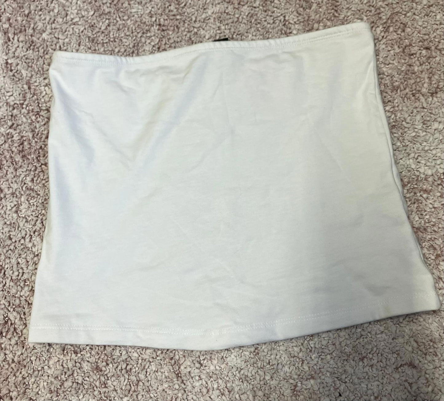 New Look White Tube Top – Size M – NWT