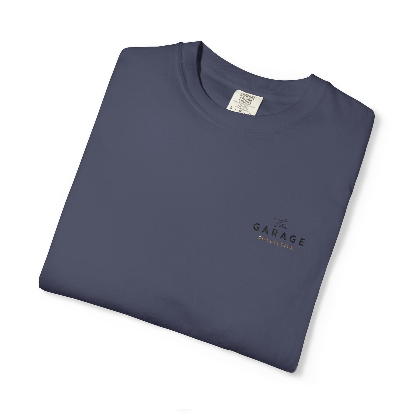 The Garage Collective Embroidered Unisex T-Shirt – Classic Softstyle Tee with Meaning