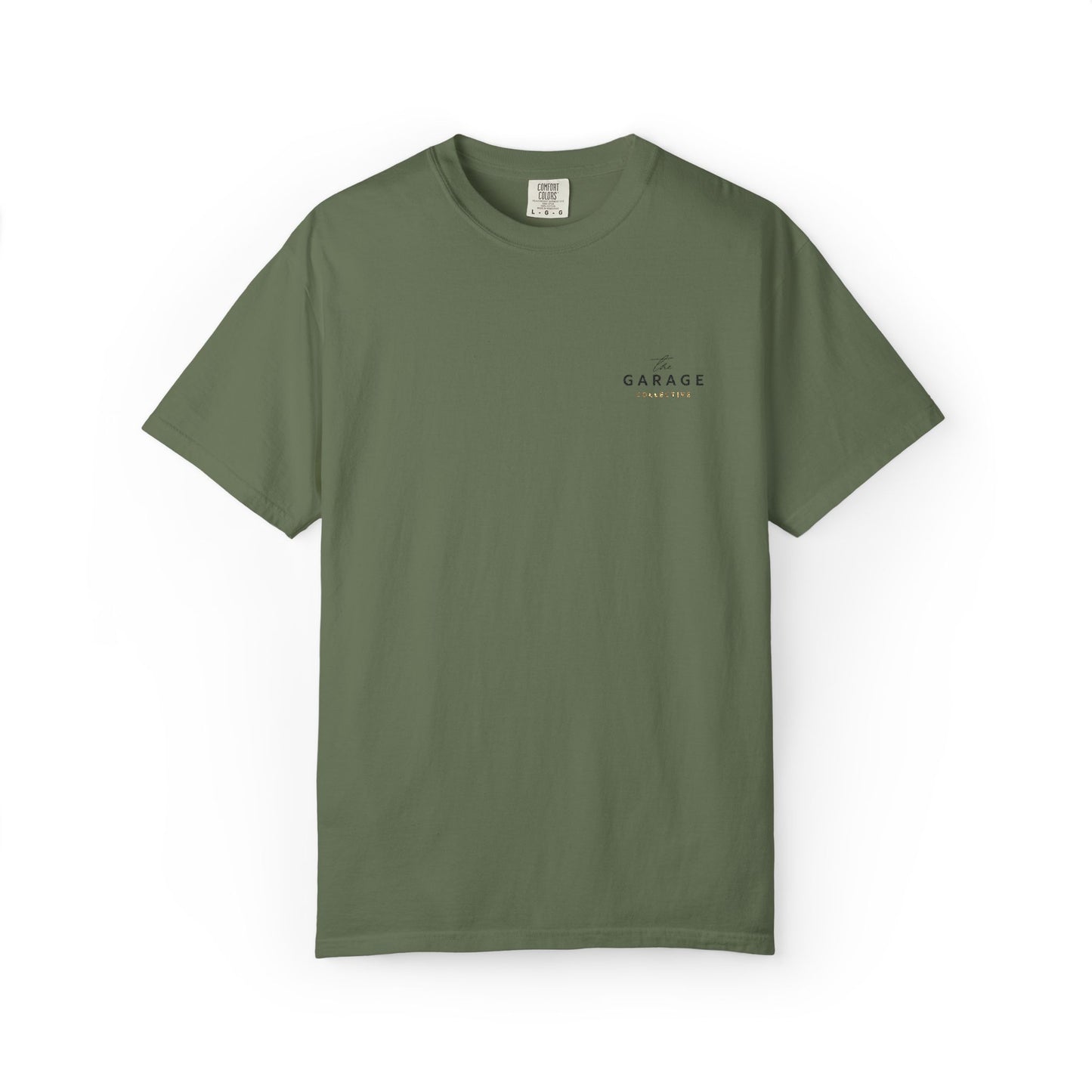 The Garage Collective Embroidered Unisex T-Shirt – Classic Softstyle Tee with Meaning