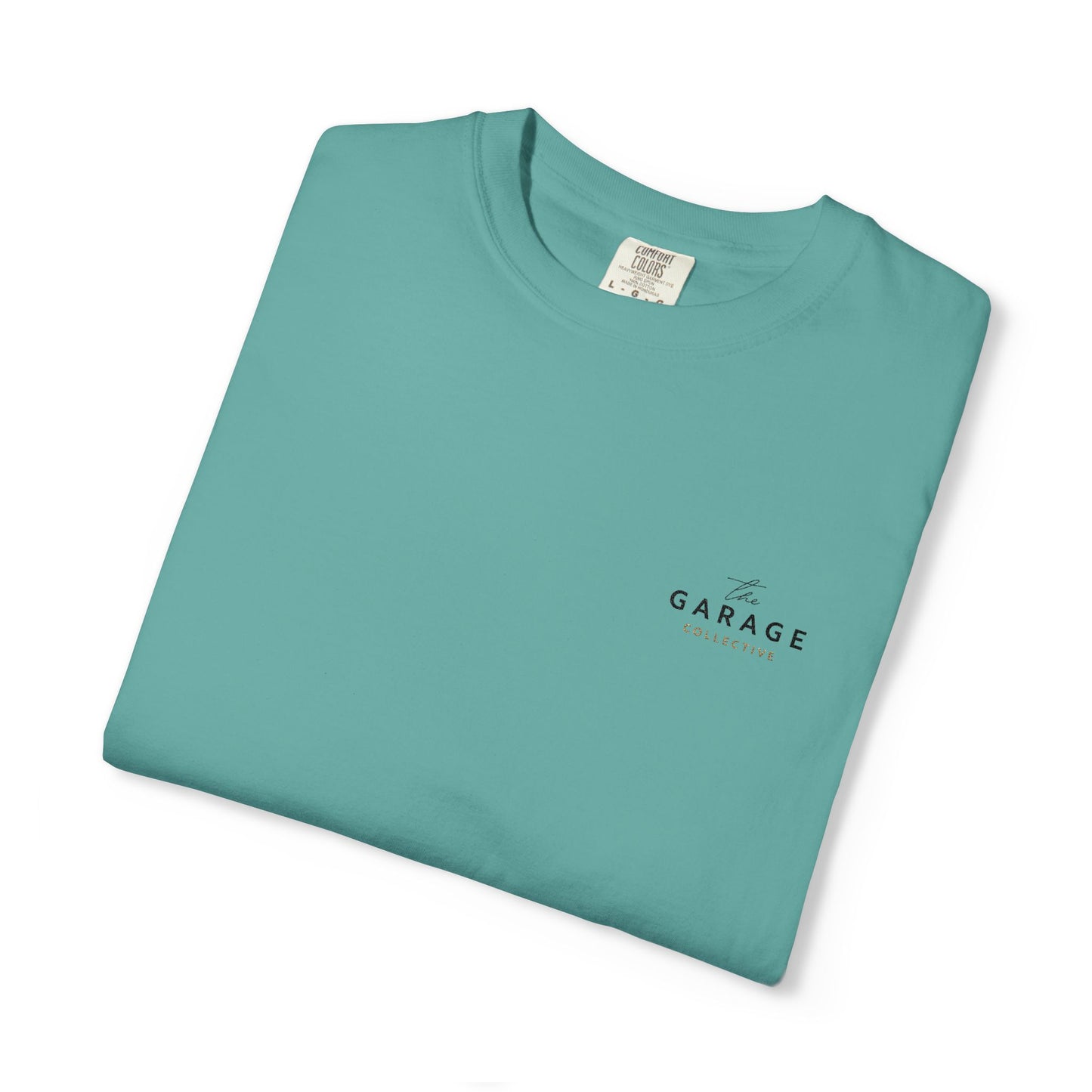 The Garage Collective Embroidered Unisex T-Shirt – Classic Softstyle Tee with Meaning
