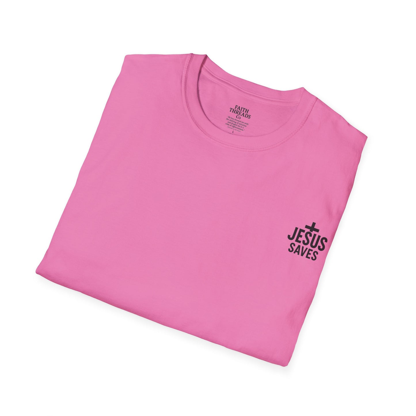 Jesus Saves Unisex Softstyle T-Shirt