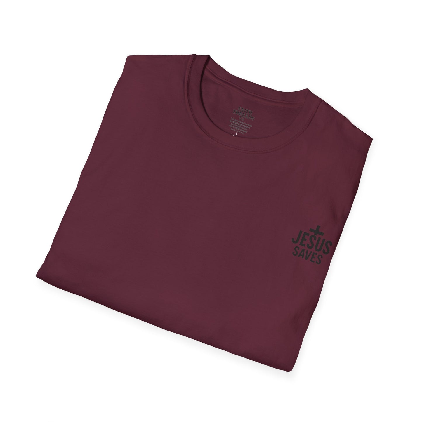 Jesus Saves Unisex Softstyle T-Shirt