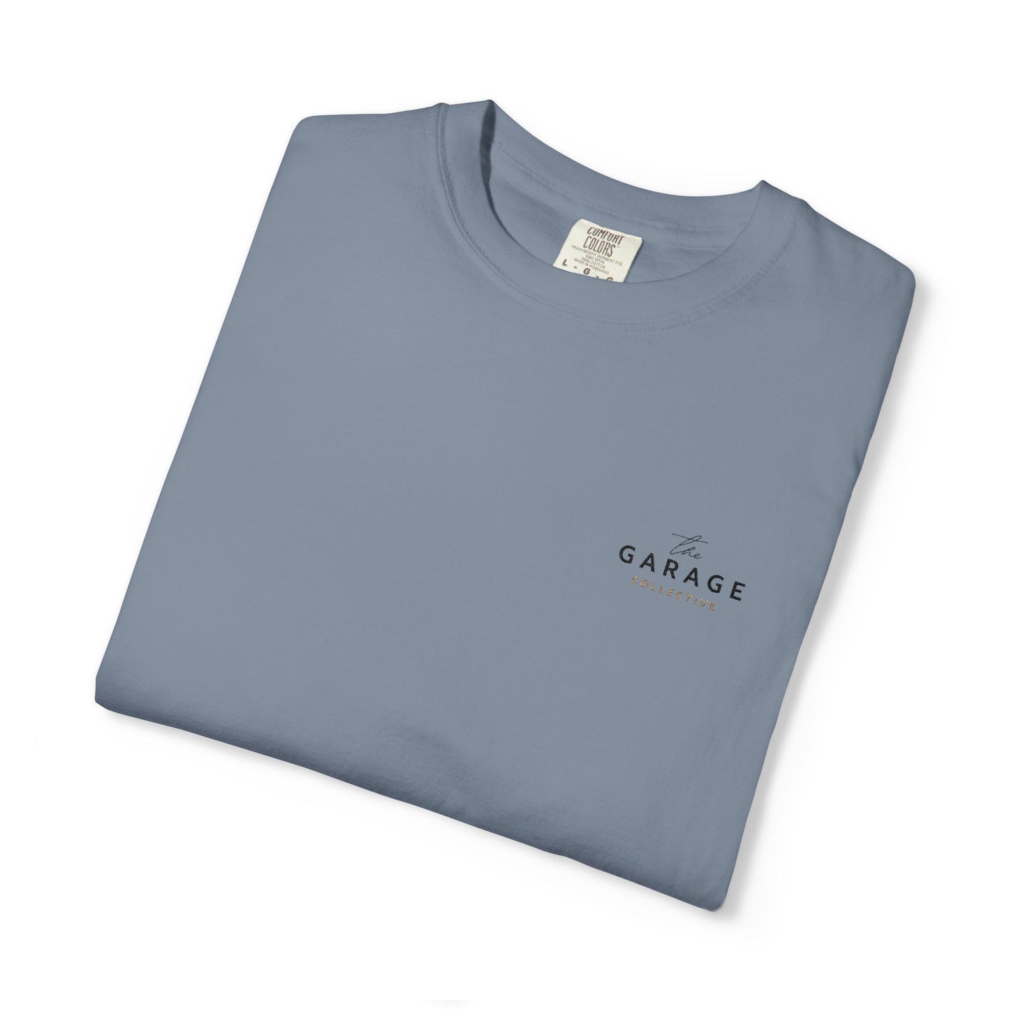 The Garage Collective Embroidered Unisex T-Shirt – Classic Softstyle Tee with Meaning