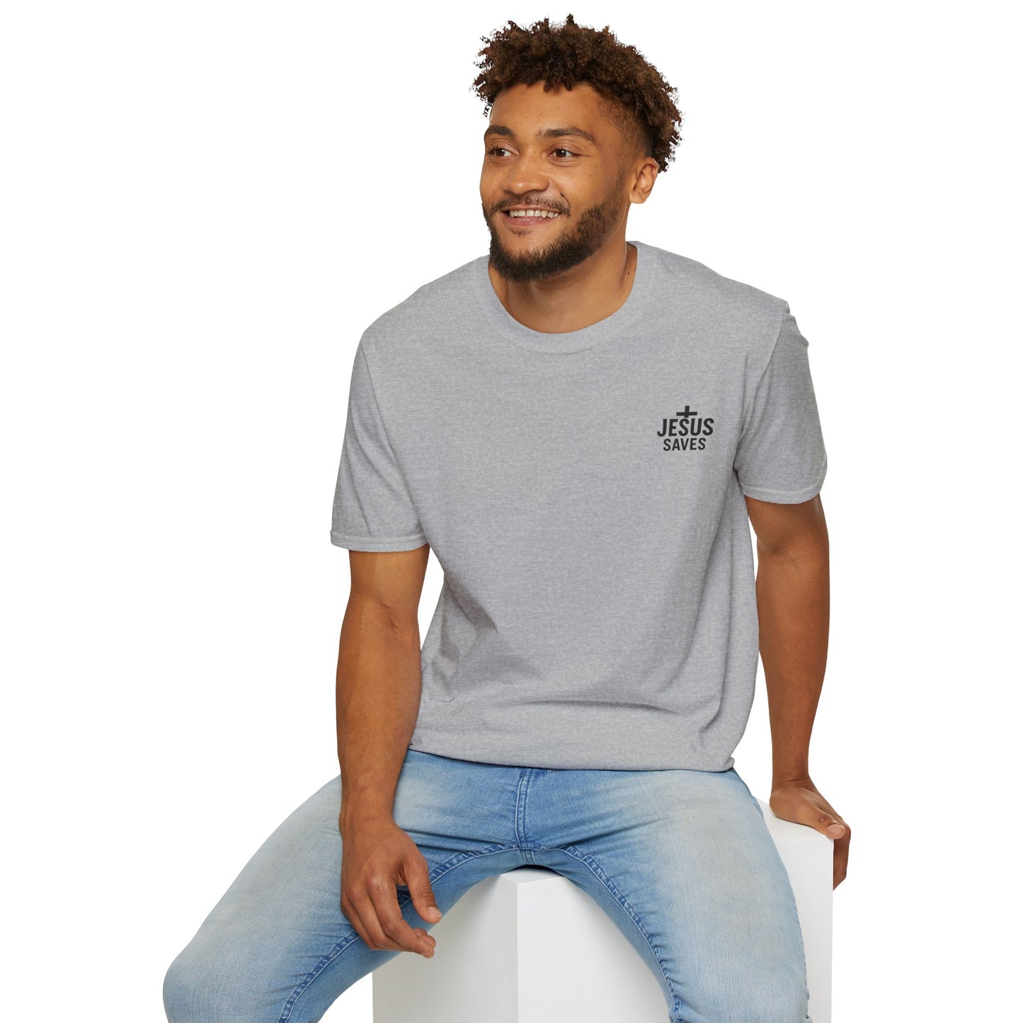 Jesus Saves Unisex Softstyle T-Shirt