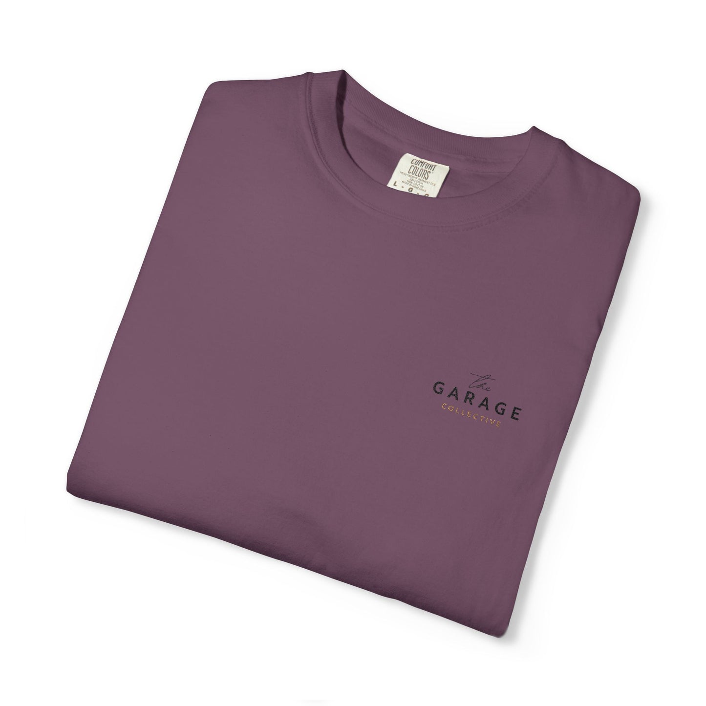 The Garage Collective Embroidered Unisex T-Shirt – Classic Softstyle Tee with Meaning
