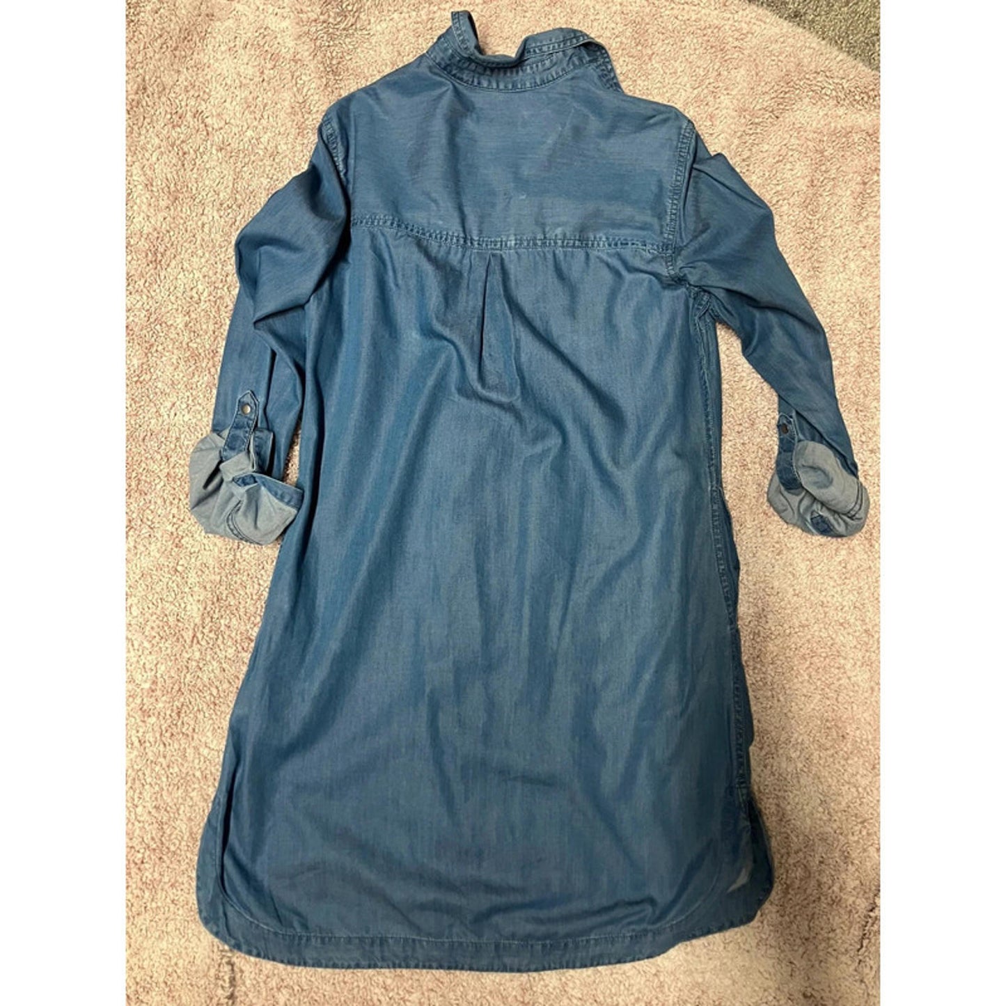M&S Indigo Collection Denim Shirt Dress – UK 12