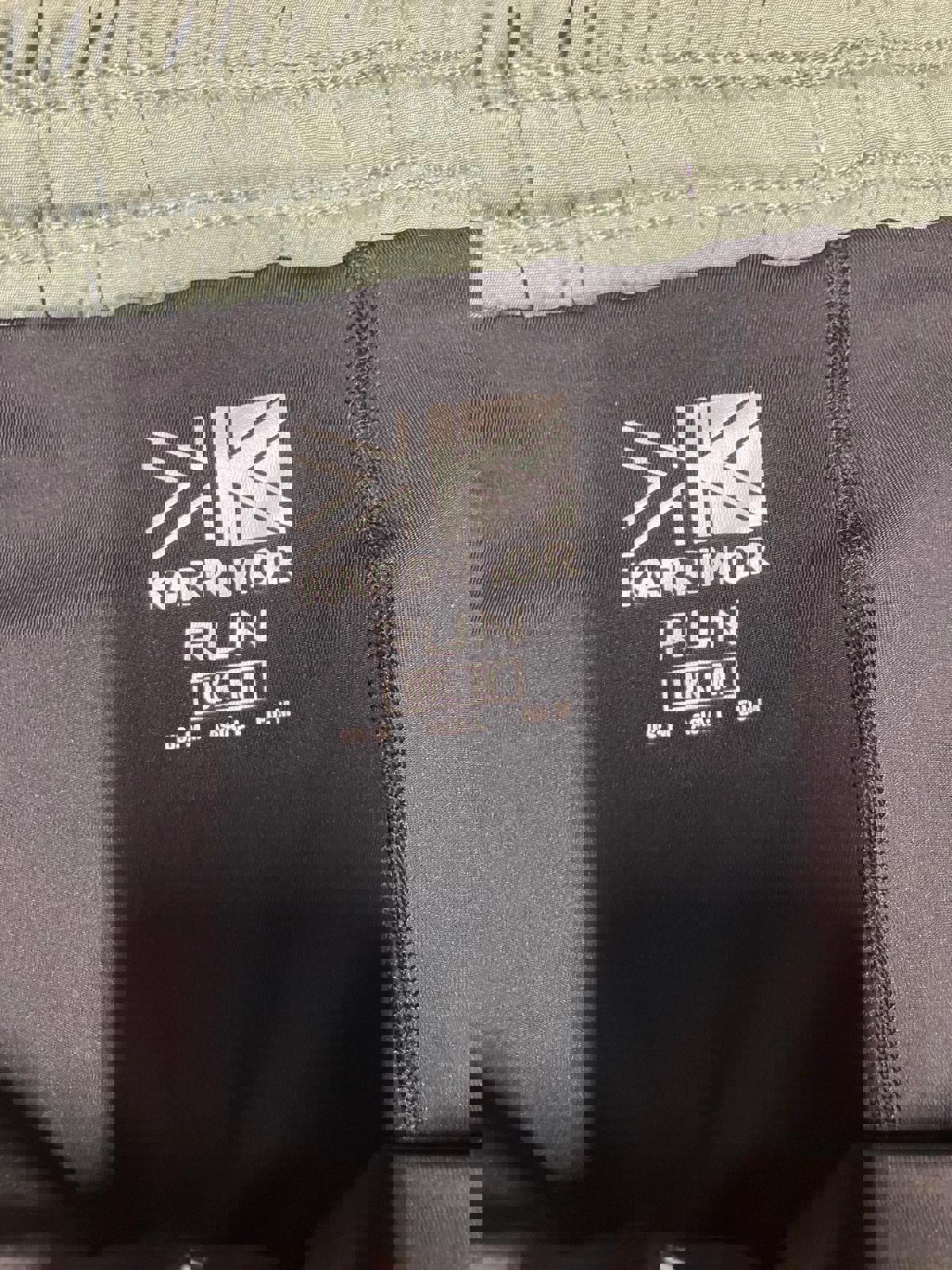 Karrimor Men's Running Shorts with Inner Compression Liner, Size M