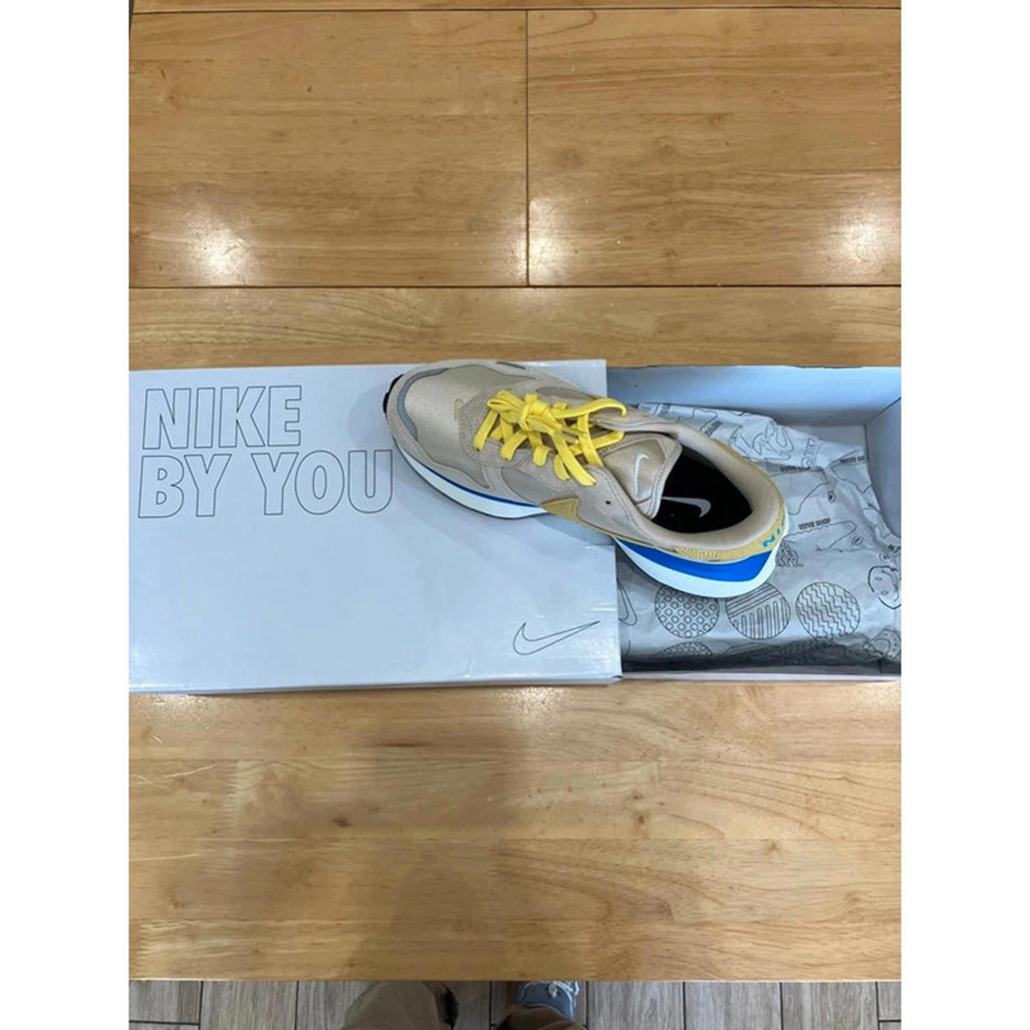 Nike By You Customised Trainers UK size 6