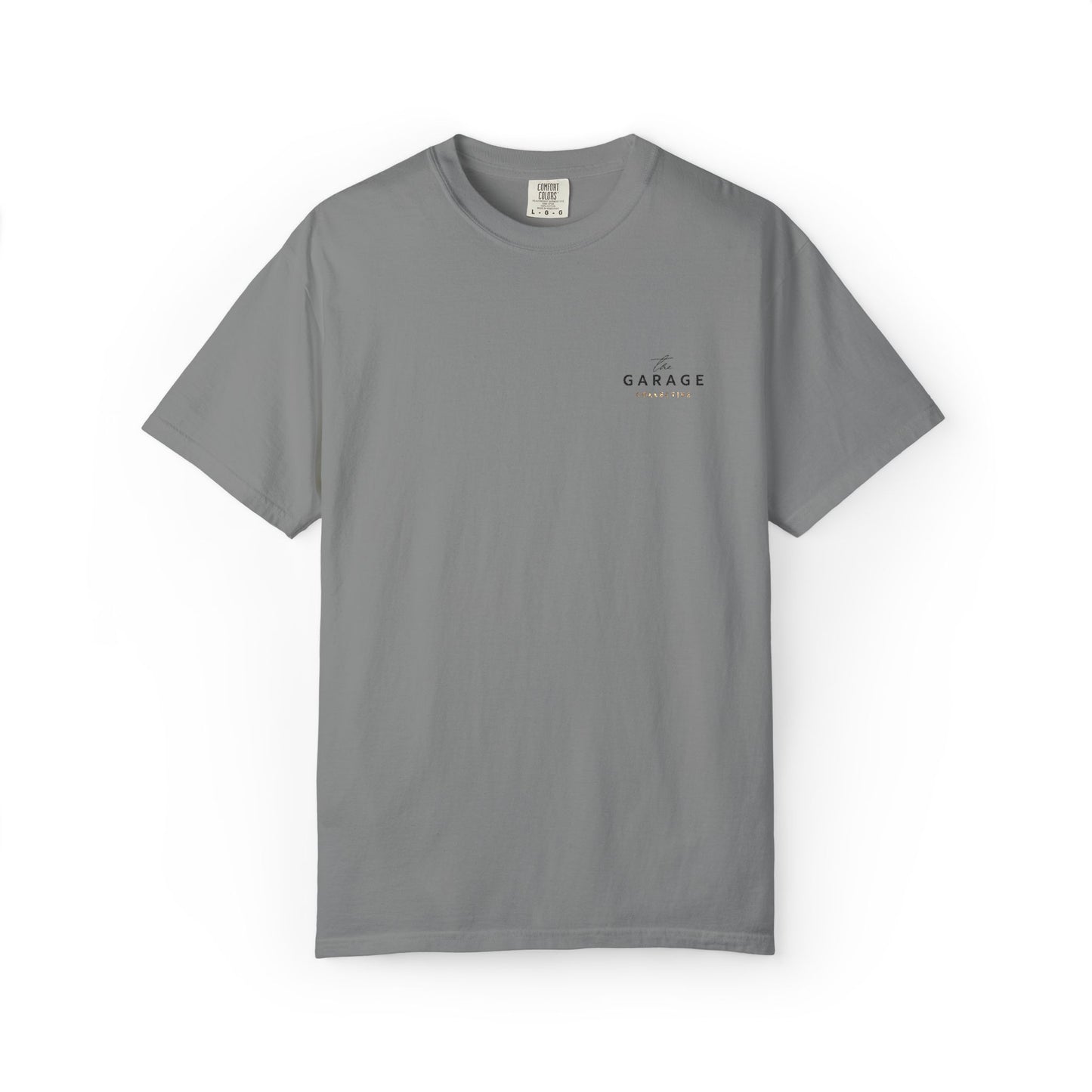 The Garage Collective Embroidered Unisex T-Shirt – Classic Softstyle Tee with Meaning