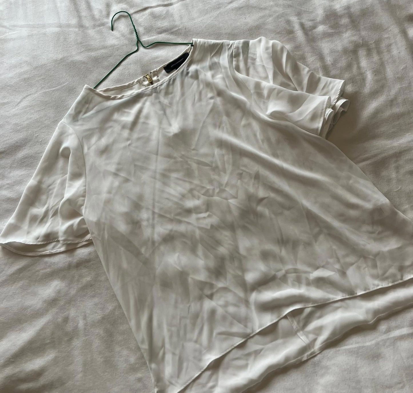 Elegant White Blouse by Atmosphere - Size UK 14 / US 10
