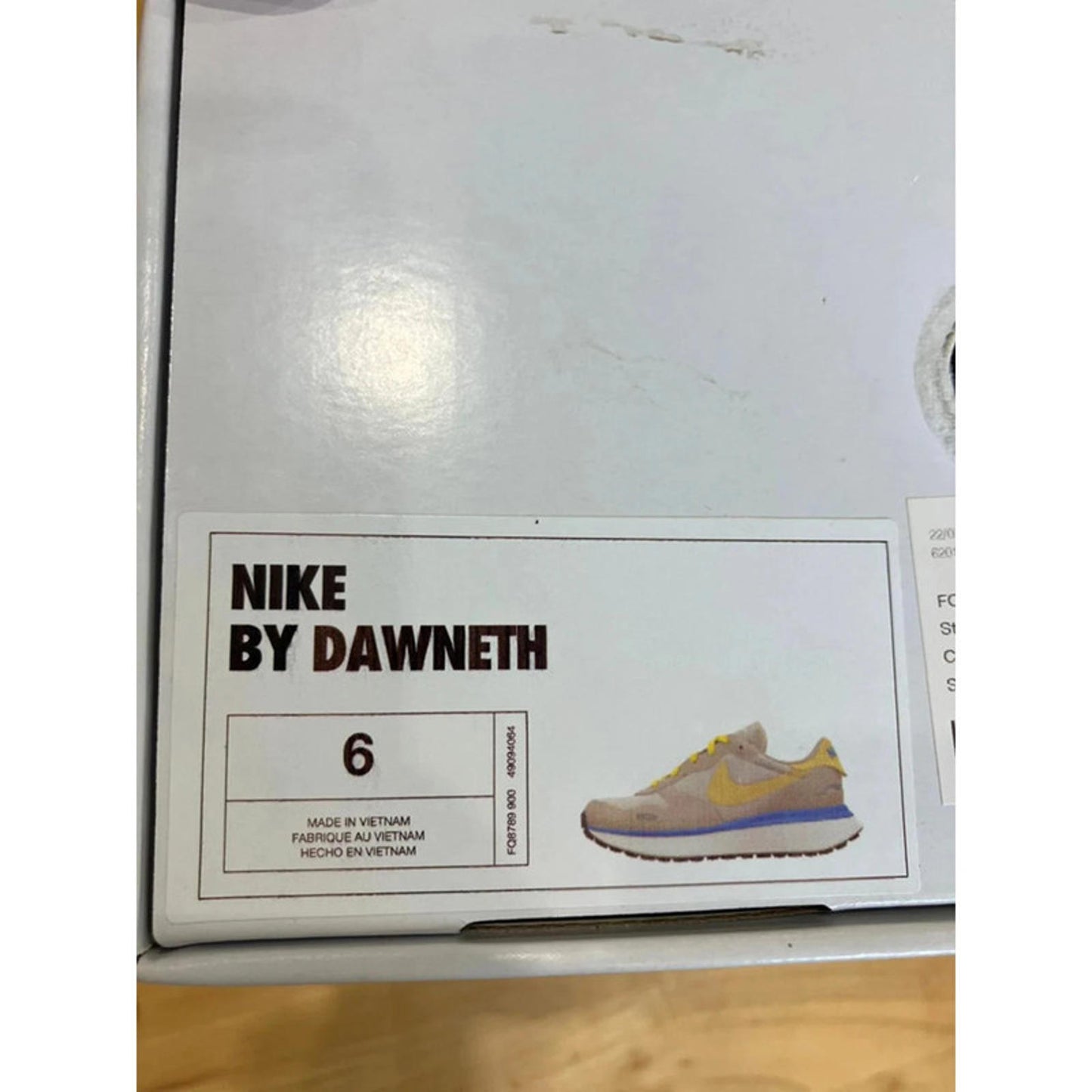 Nike By You Customised Trainers UK size 6