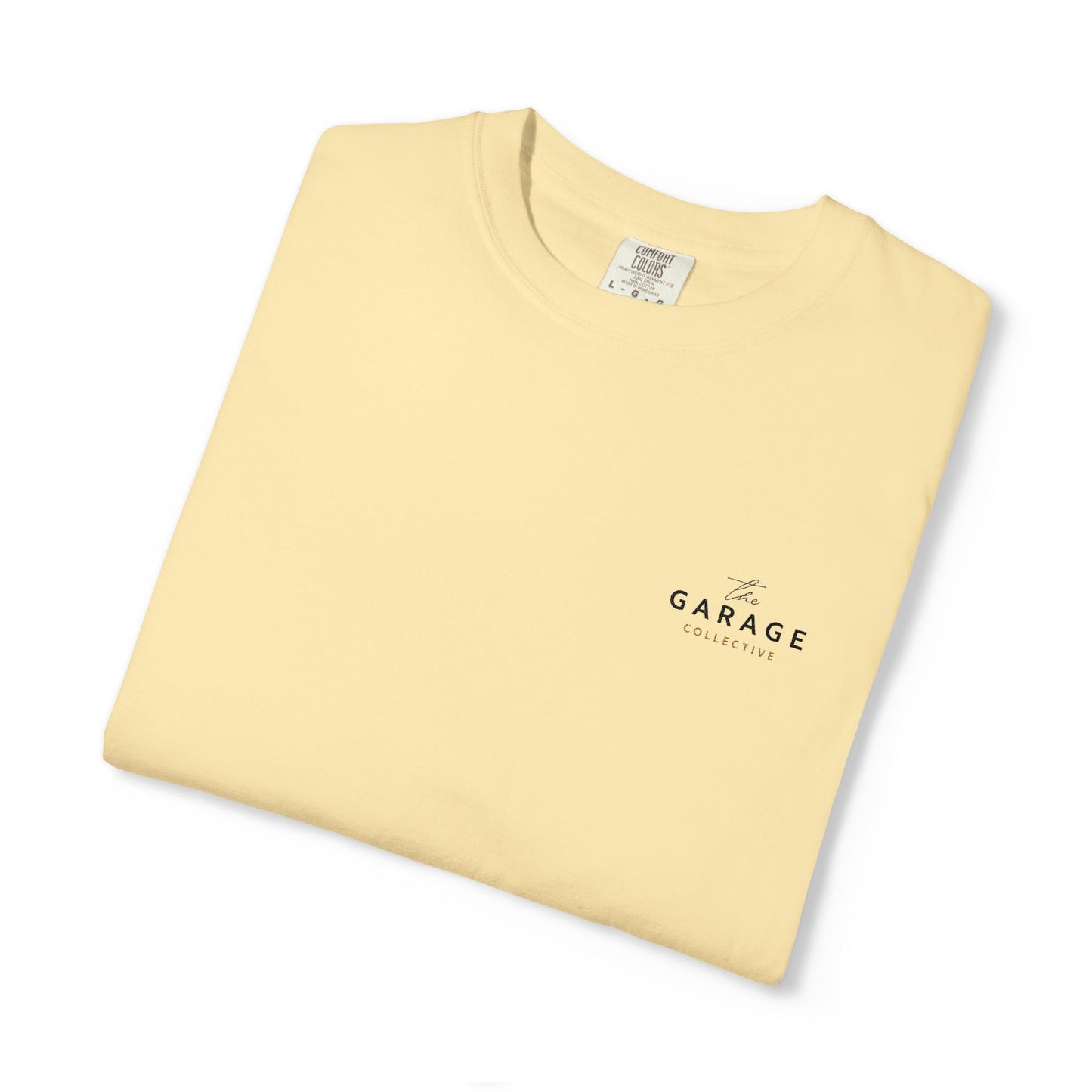 The Garage Collective Embroidered Unisex T-Shirt – Classic Softstyle Tee with Meaning
