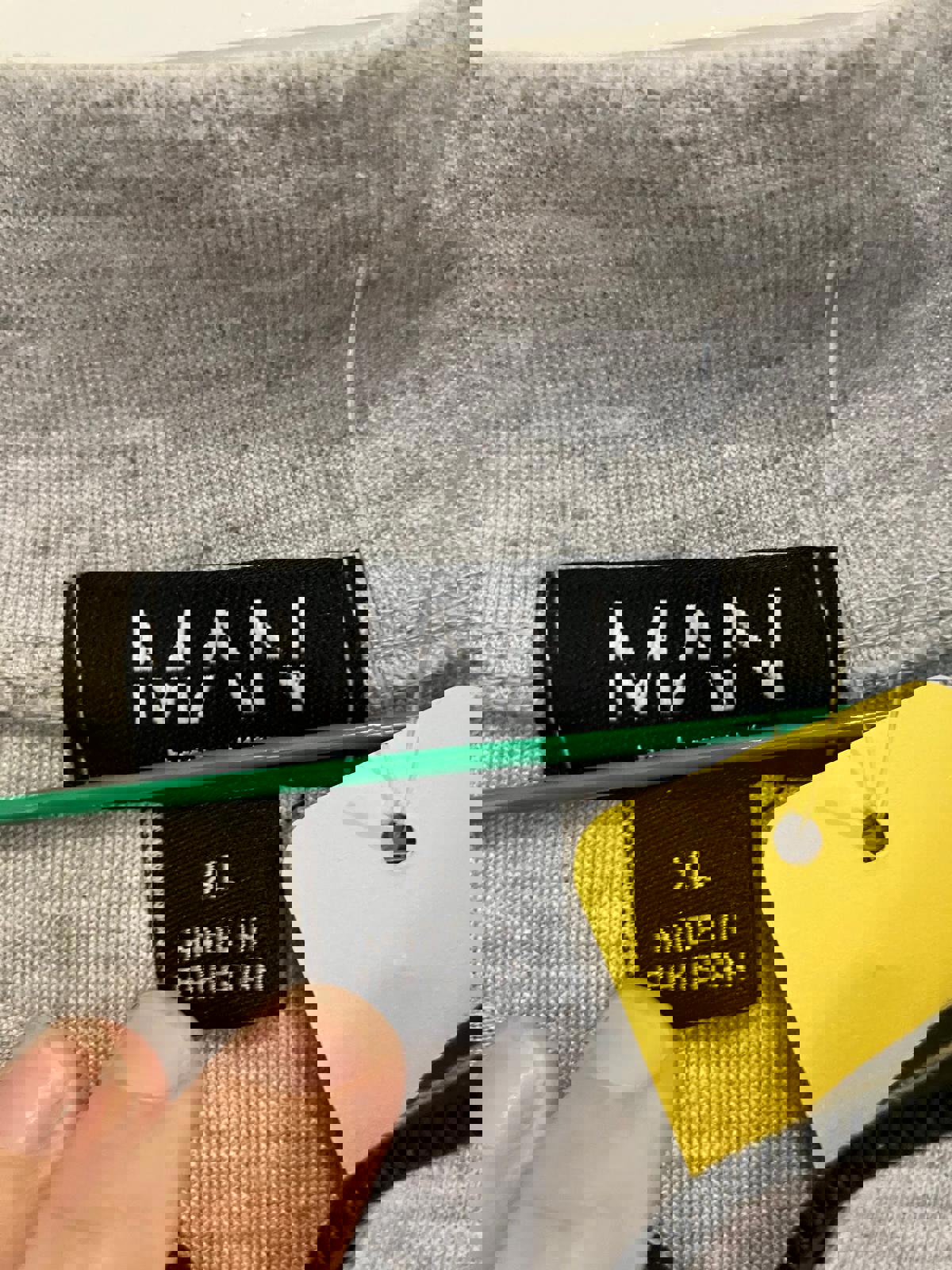 Cozy Grey Men's Sweatshirt XL by MAN