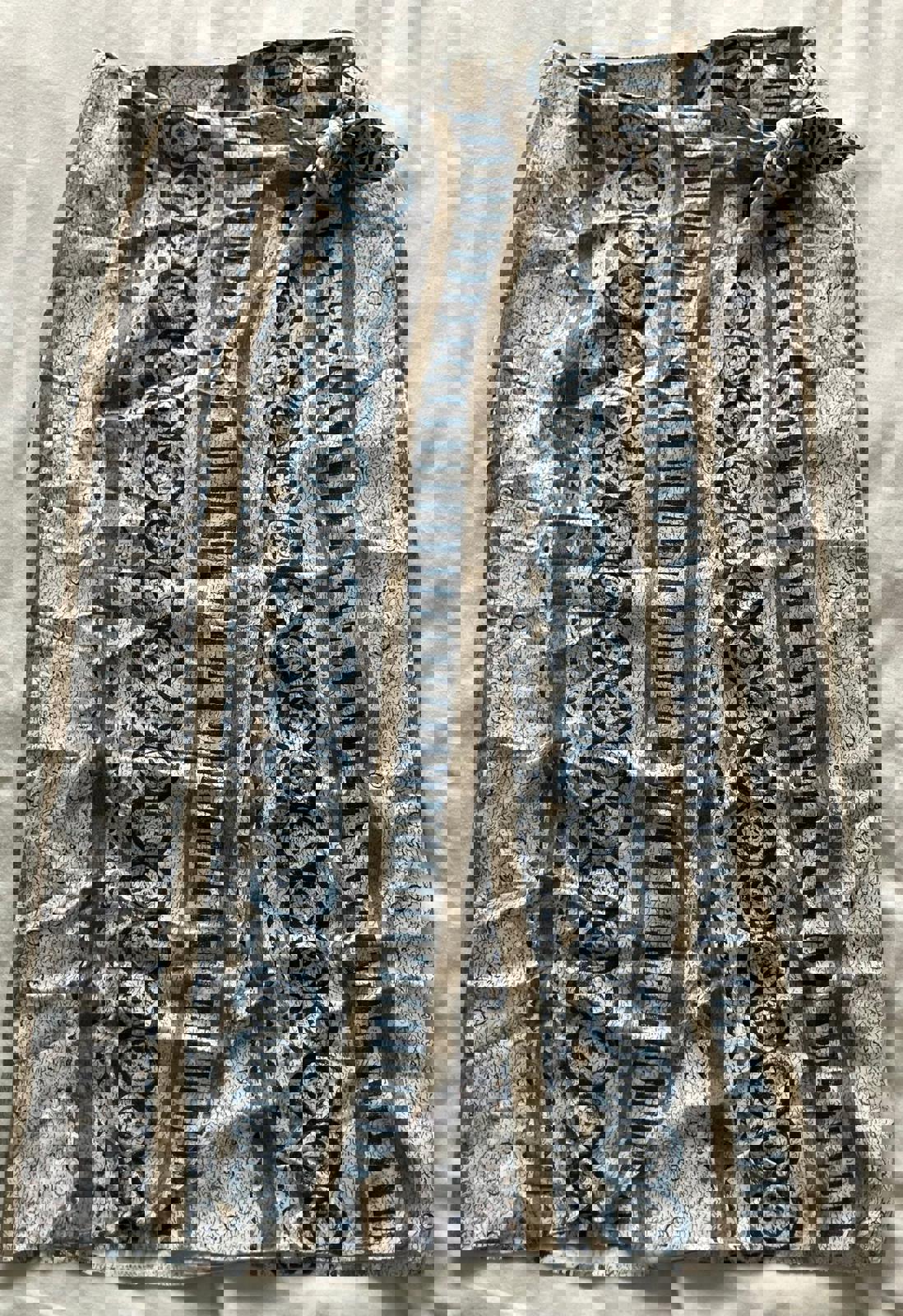 Lovely Women's Viscose Wrap Skirt with Unique Pattern