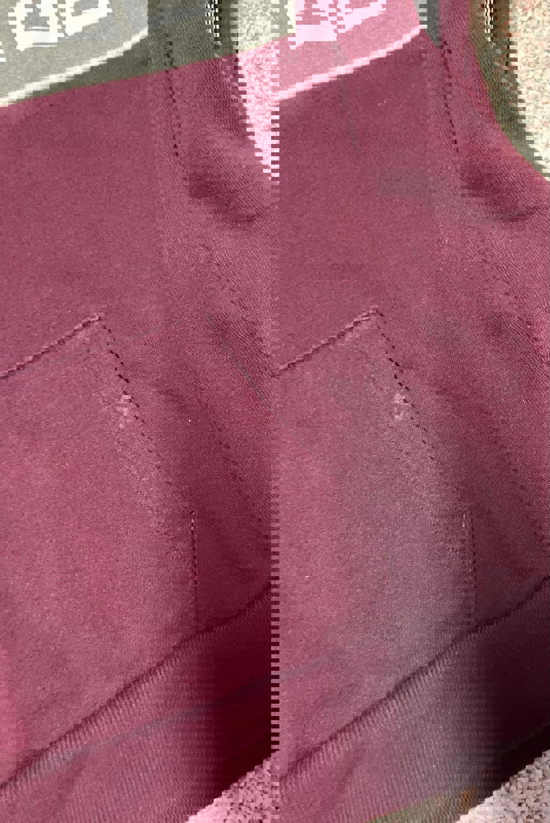 Victoria's Secret PINK Burgundy High Neck Sweatshirt Hoodie