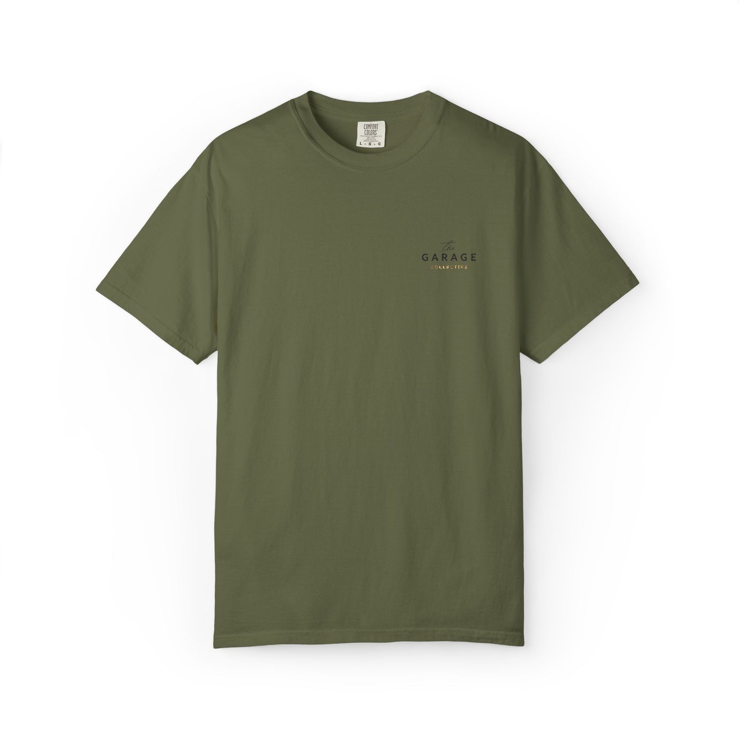 The Garage Collective Embroidered Unisex T-Shirt – Classic Softstyle Tee with Meaning