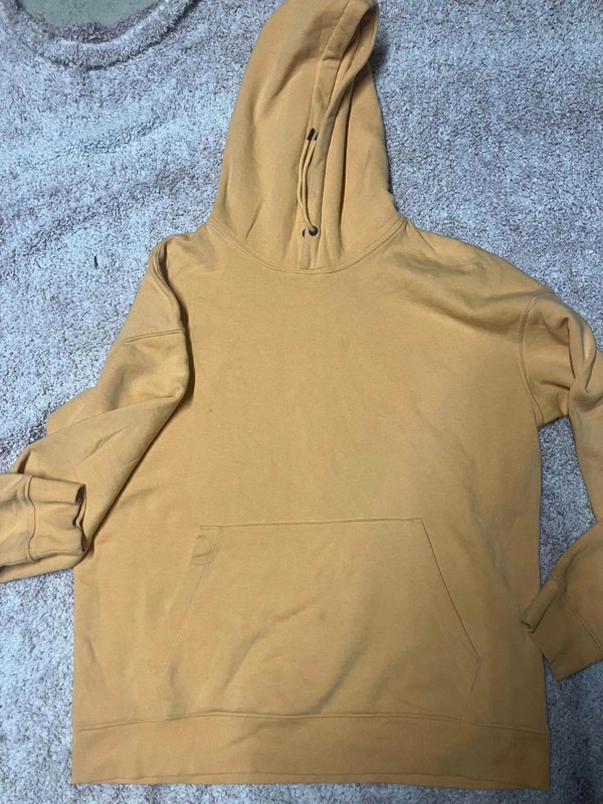Jack & Jones Mustard Yellow Hoodie XL
