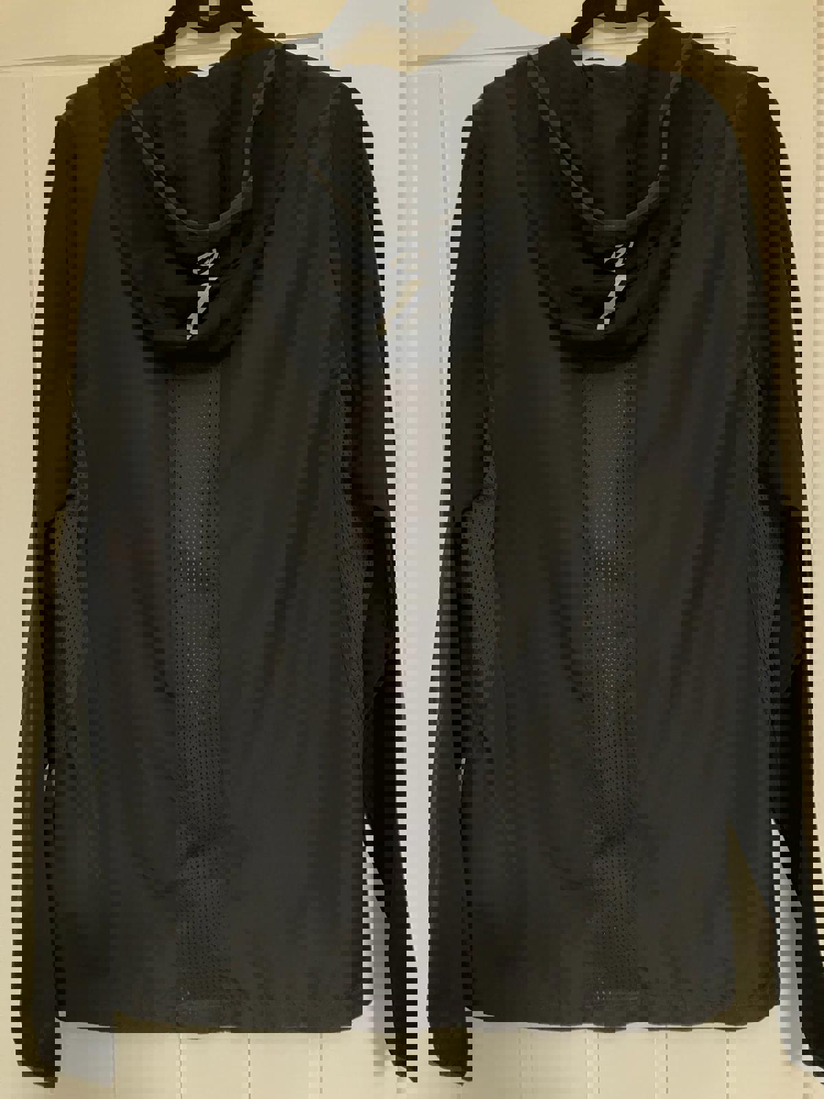 Kalenji Men's Black Lightweight Running Jacket with Hood
