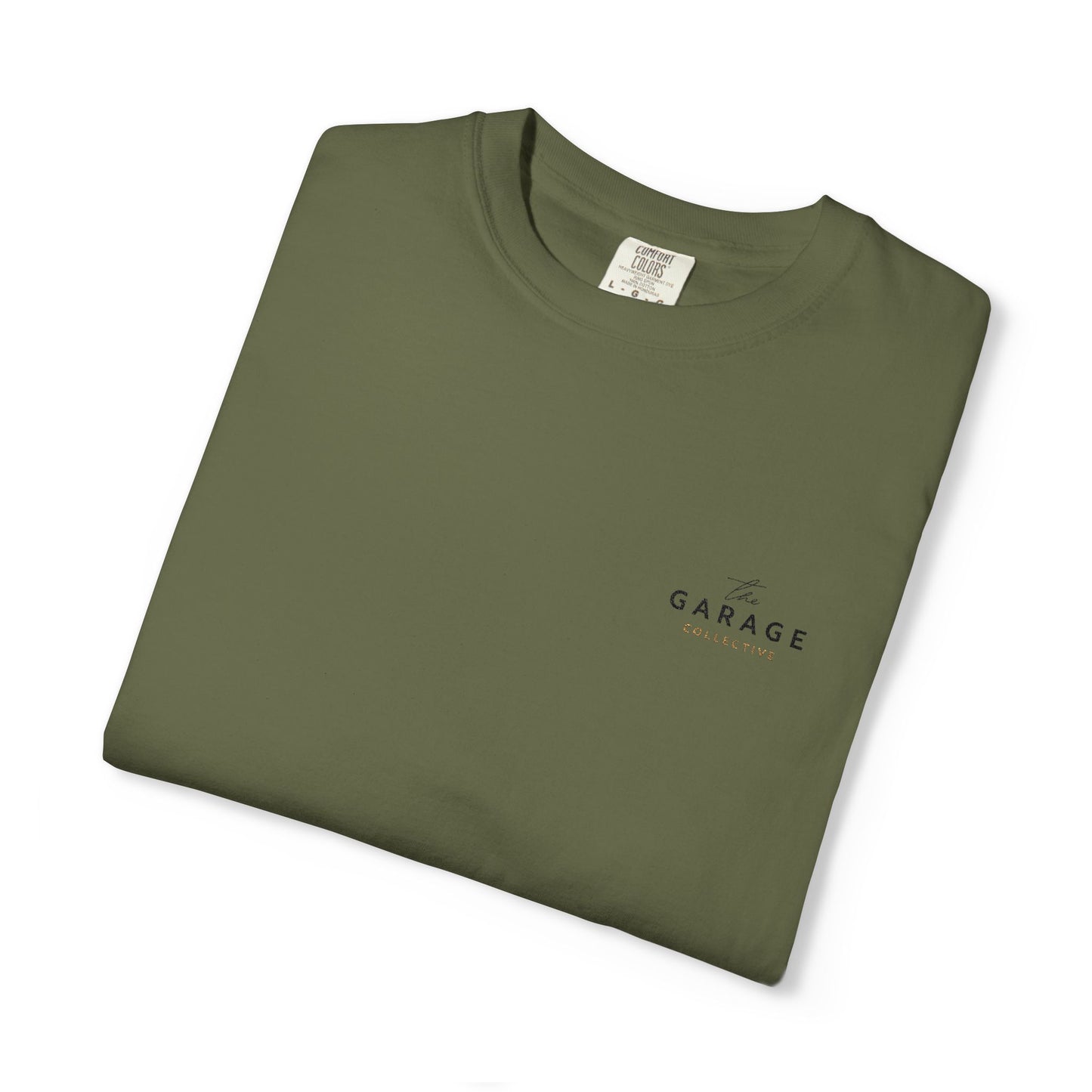 The Garage Collective Embroidered Unisex T-Shirt – Classic Softstyle Tee with Meaning