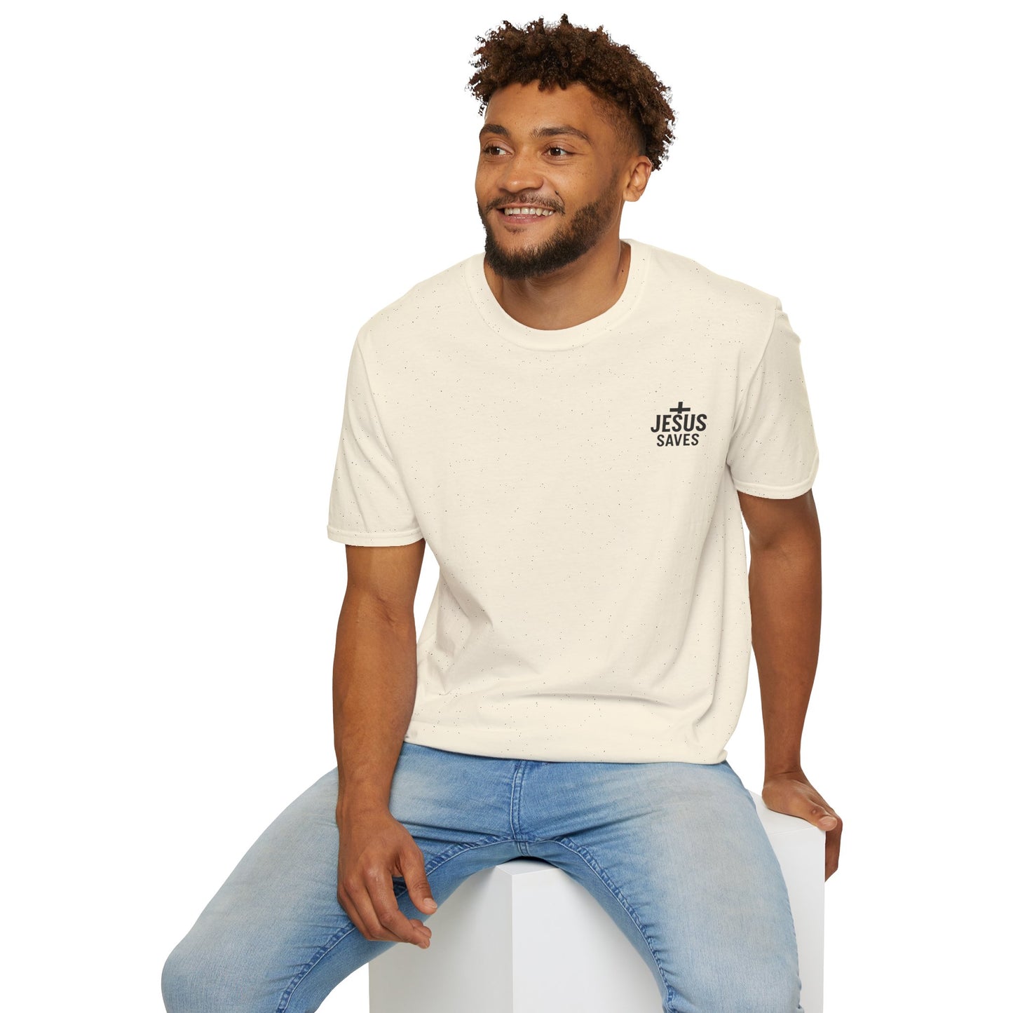 Jesus Saves Unisex Softstyle T-Shirt