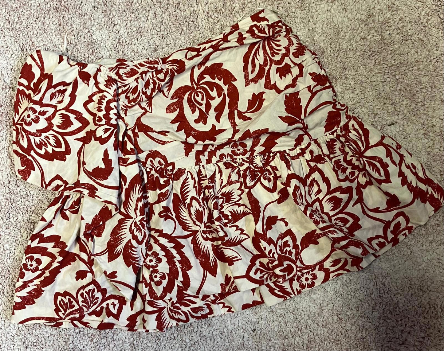 Floral Print Tiered Skirt - Stylish & Comfortable