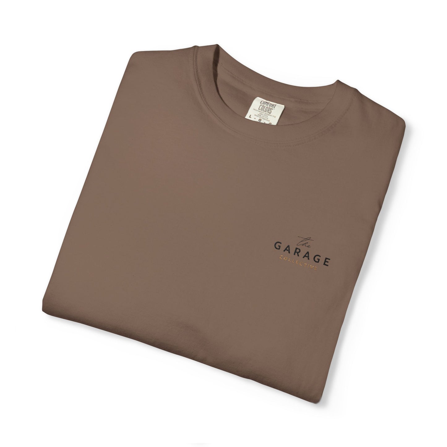 The Garage Collective Embroidered Unisex T-Shirt – Classic Softstyle Tee with Meaning