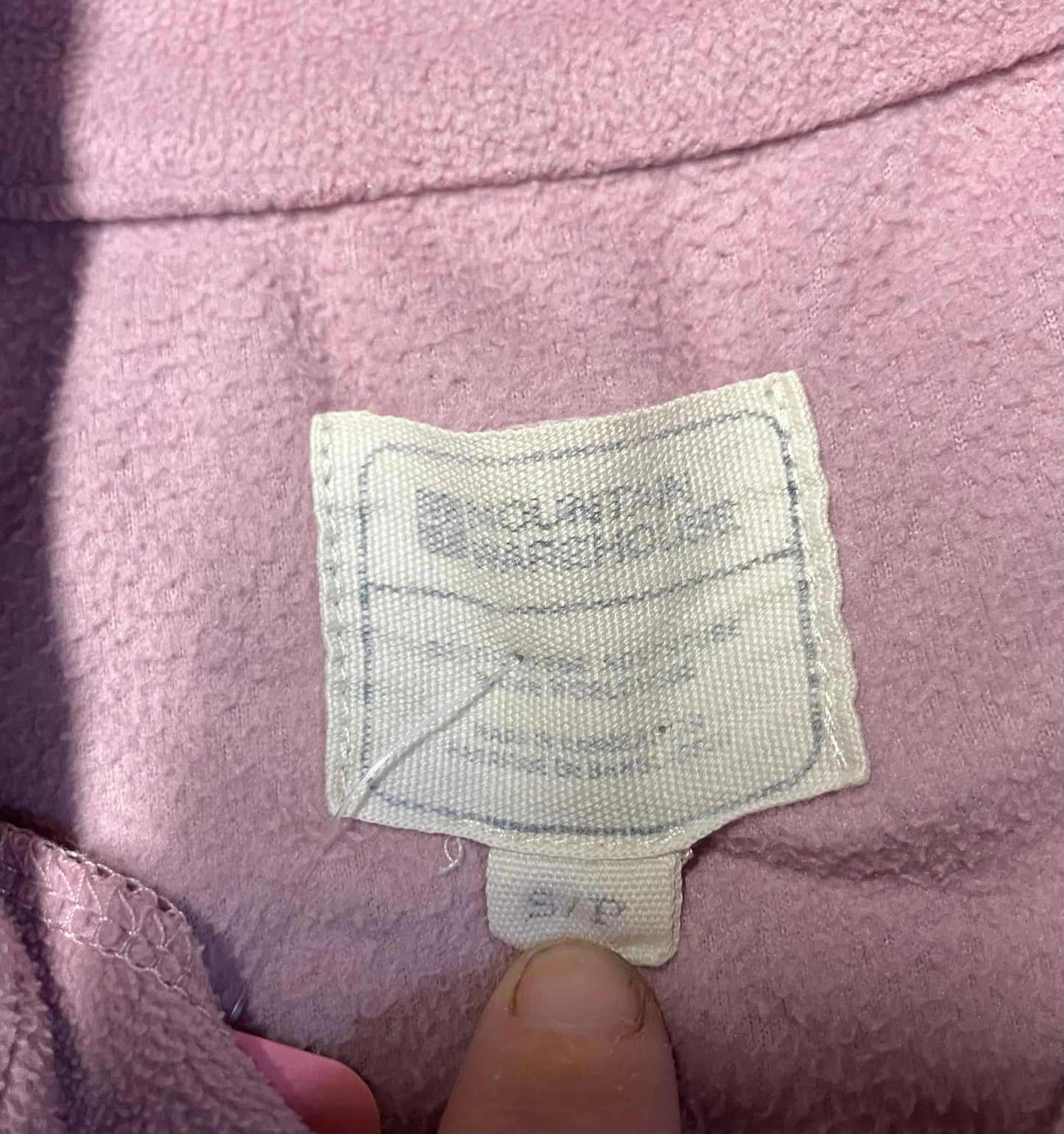 Eddie Bauer Cozy Quarter-Zip Fleece Pullover - Soft Mauve, Size S/P