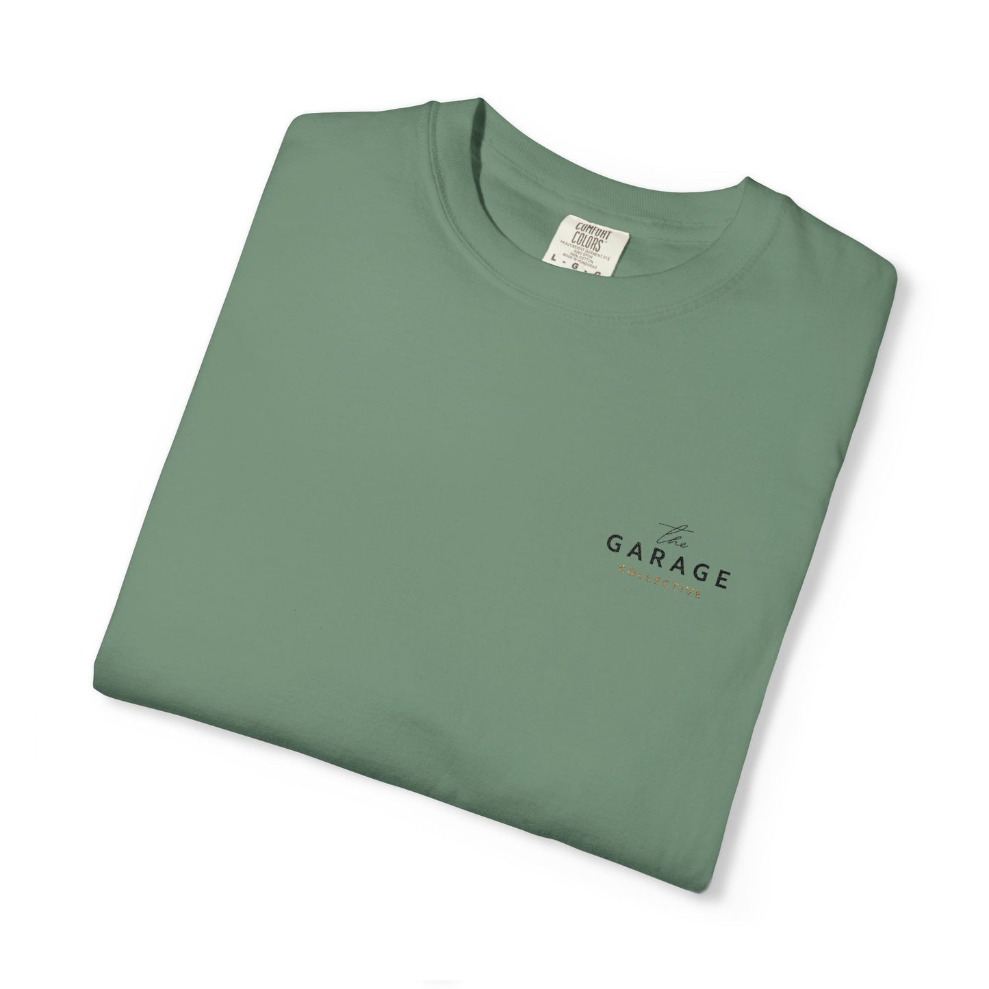 The Garage Collective Embroidered Unisex T-Shirt – Classic Softstyle Tee with Meaning