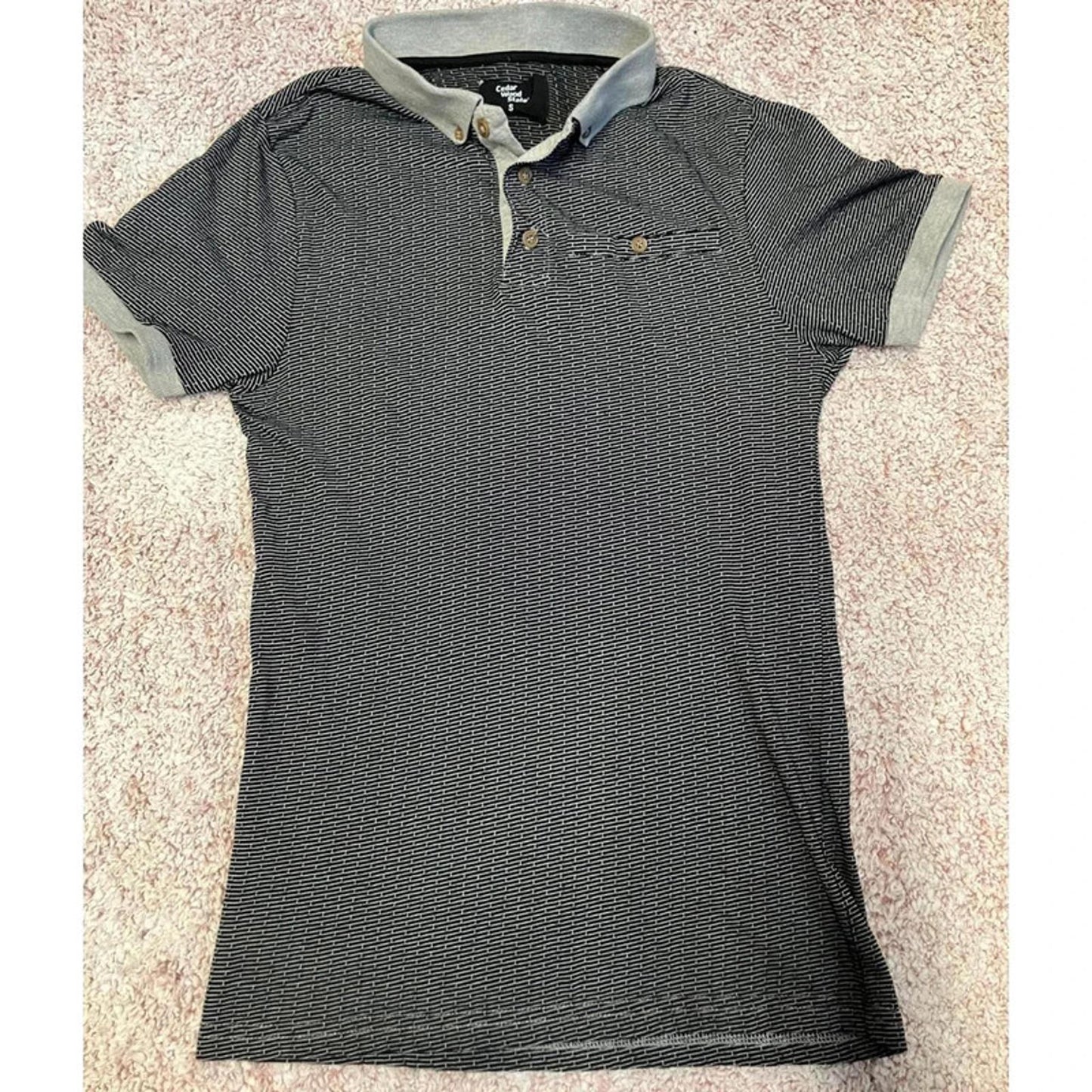 Source Unknown Men's Black Polo-shirt