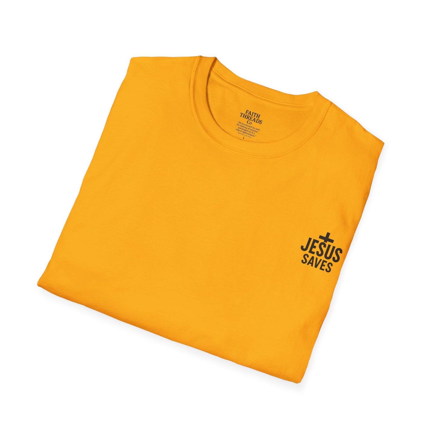 Jesus Saves Unisex Softstyle T-Shirt