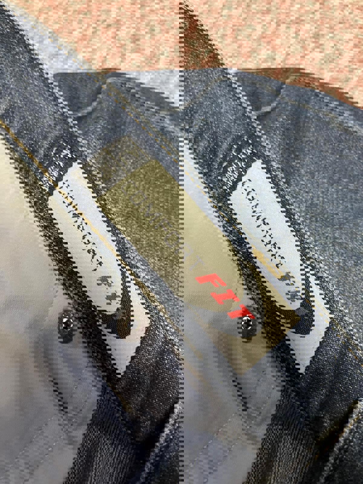 Armani Jeans Classic Blue Denim Pants