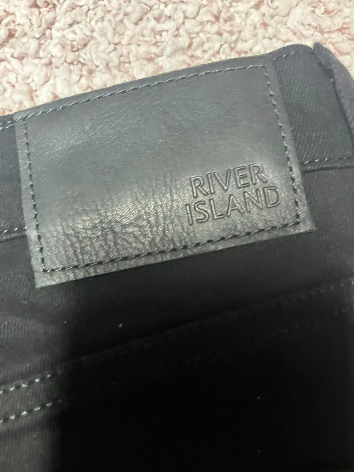 River Island Black Jeans W30 L30