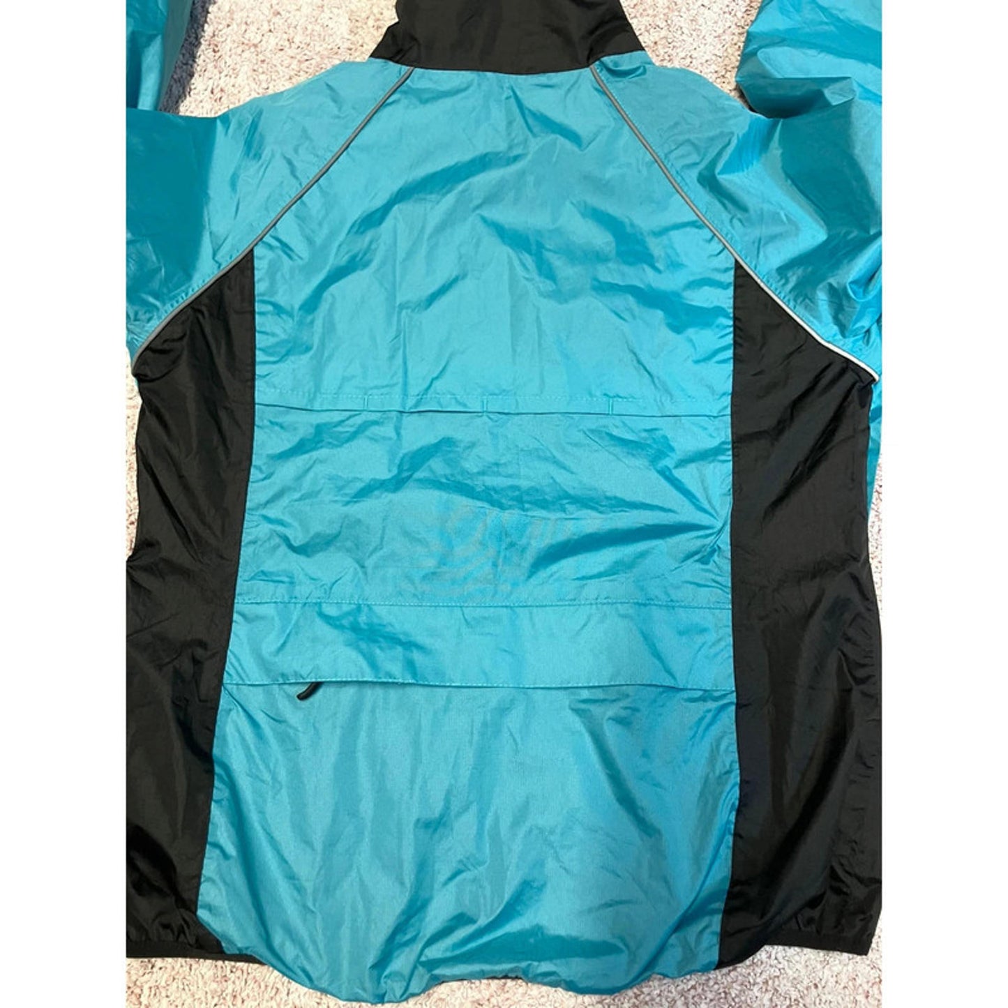 Crane Women’s Blue & Black Lightweight Sports Jacket – Size 16–18