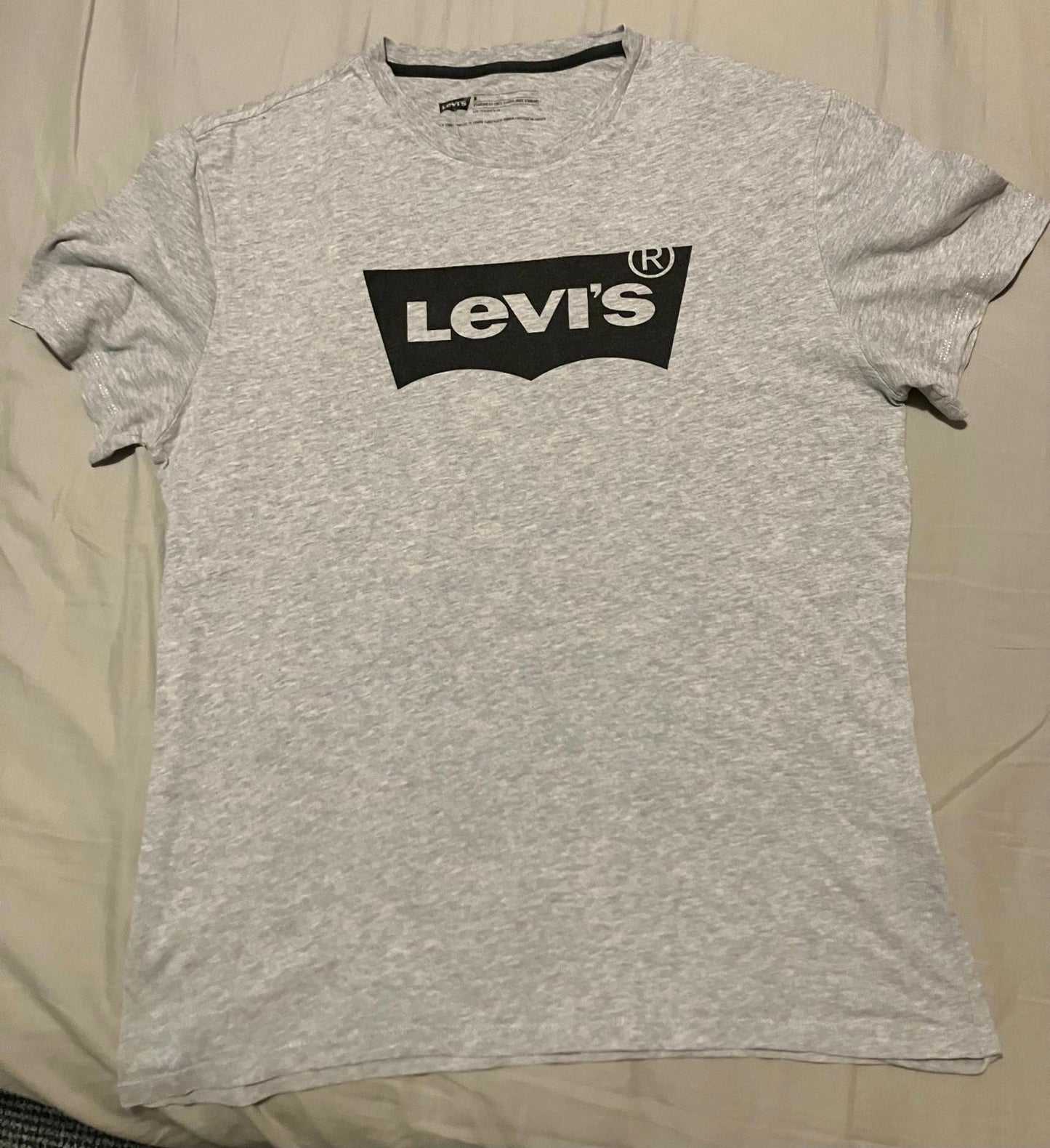 Levi's Classic Grey Crew Neck T-Shirt
