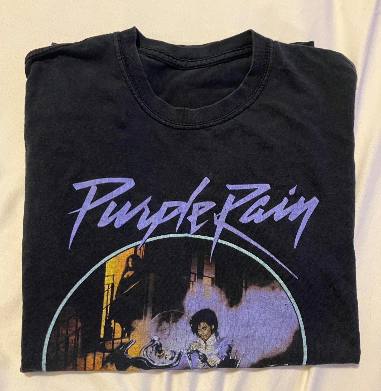 Vintage Purple Rain Graphic T-Shirt