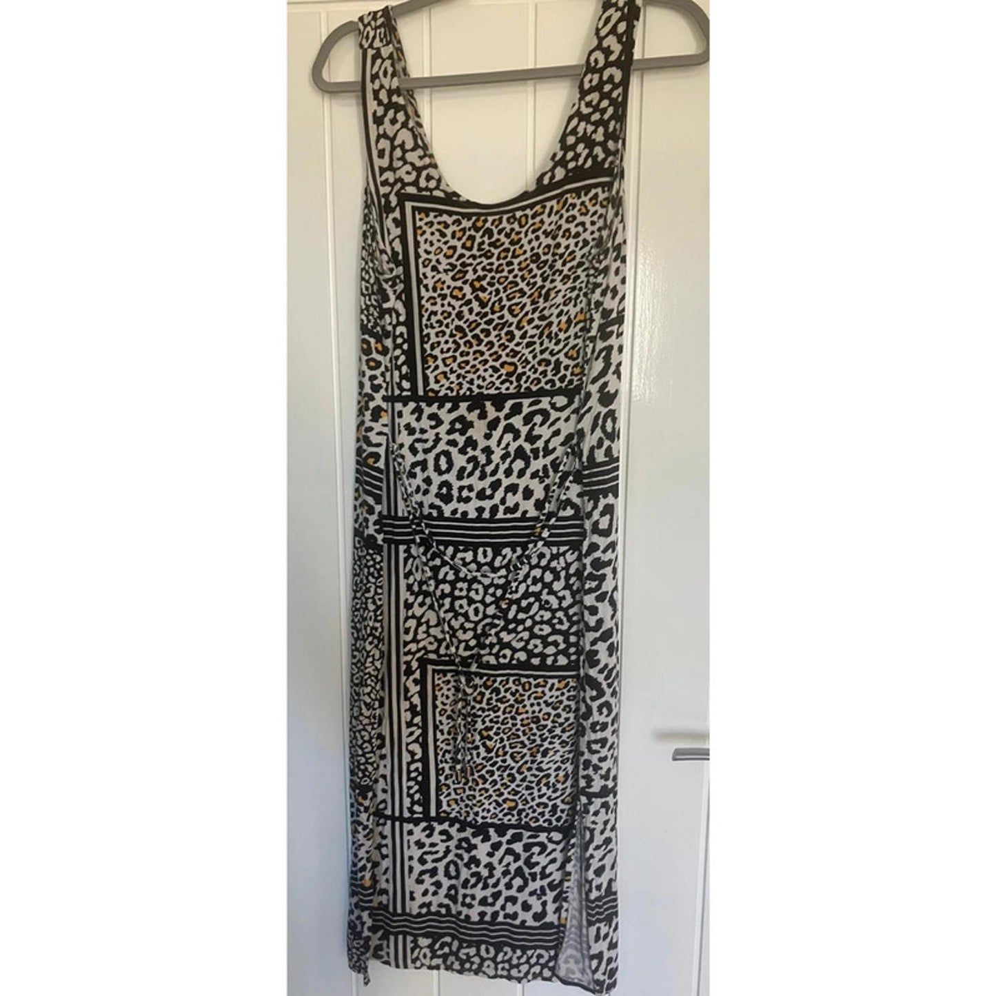 St. Bernard for Dunnes Stores Animal Print Maxi Dress – Large