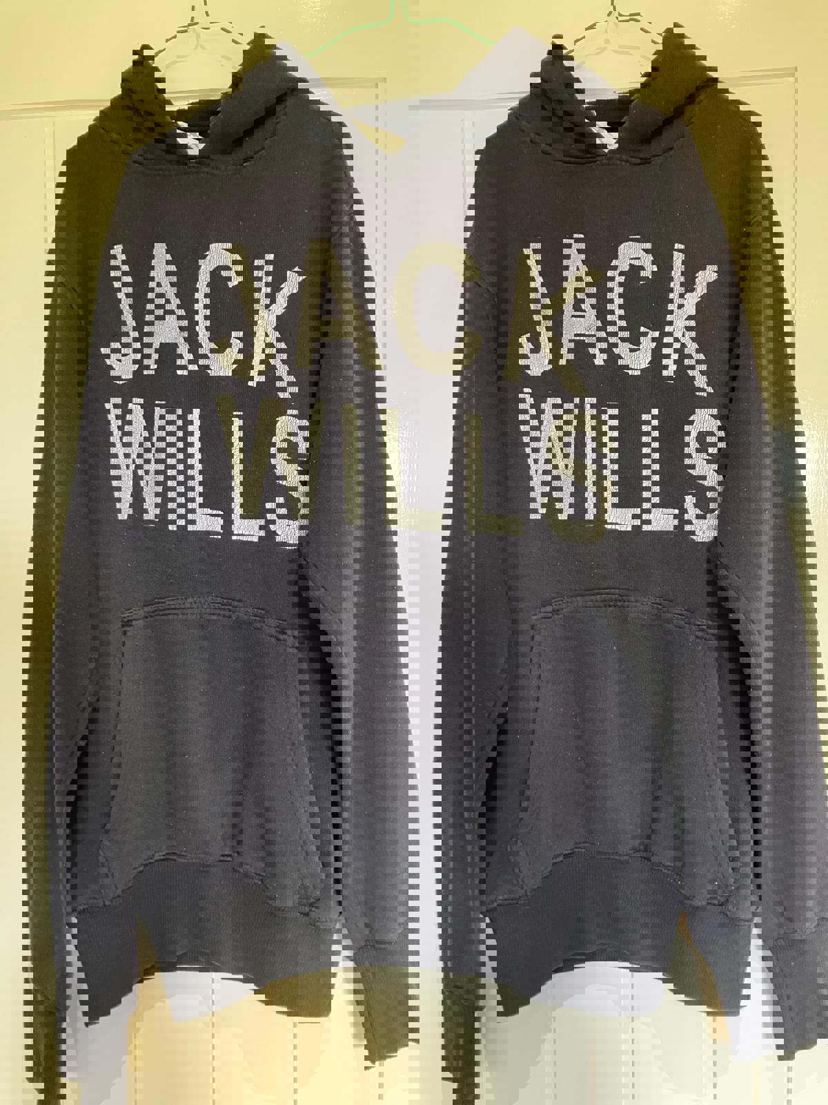 Jack Wills Classic Black Hoodie with Logo