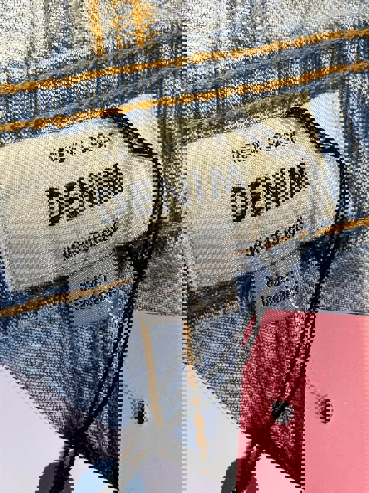 New Look Denim Overalls - Light Wash, Size UK 8 / US 4