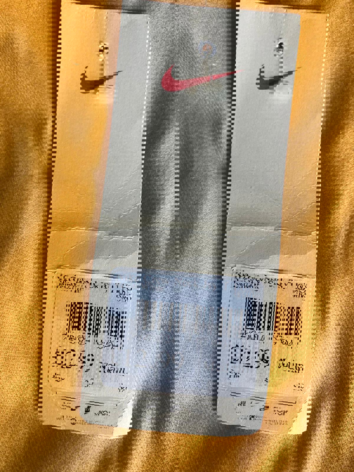 Nike Men's Crew Neck T-Shirt Medium Yellow