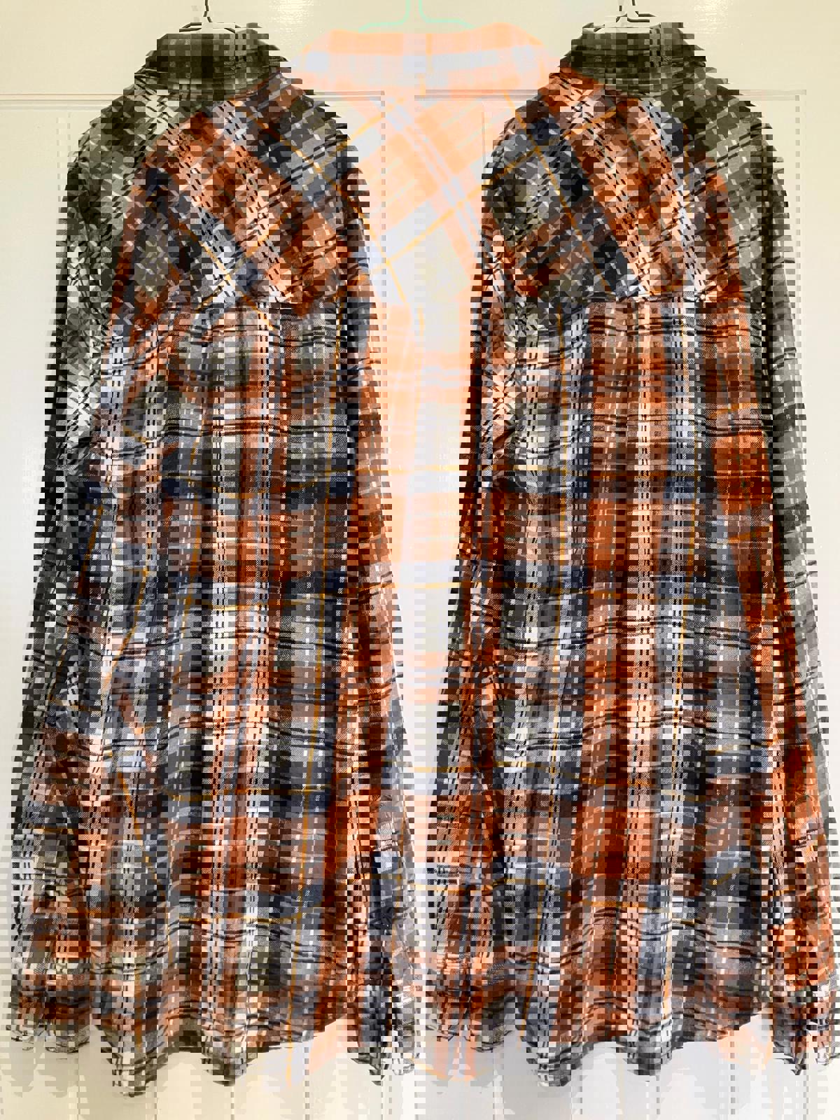 Mountain Warehouse Men's Plaid Flannel Shirt - Large