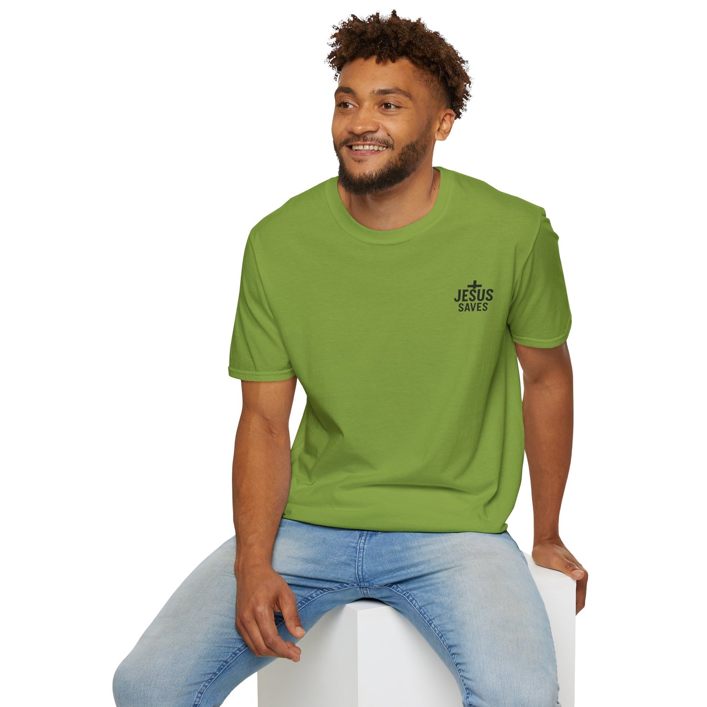 Jesus Saves Unisex Softstyle T-Shirt