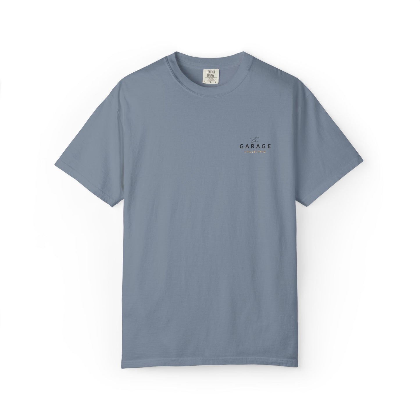 The Garage Collective Embroidered Unisex T-Shirt – Classic Softstyle Tee with Meaning