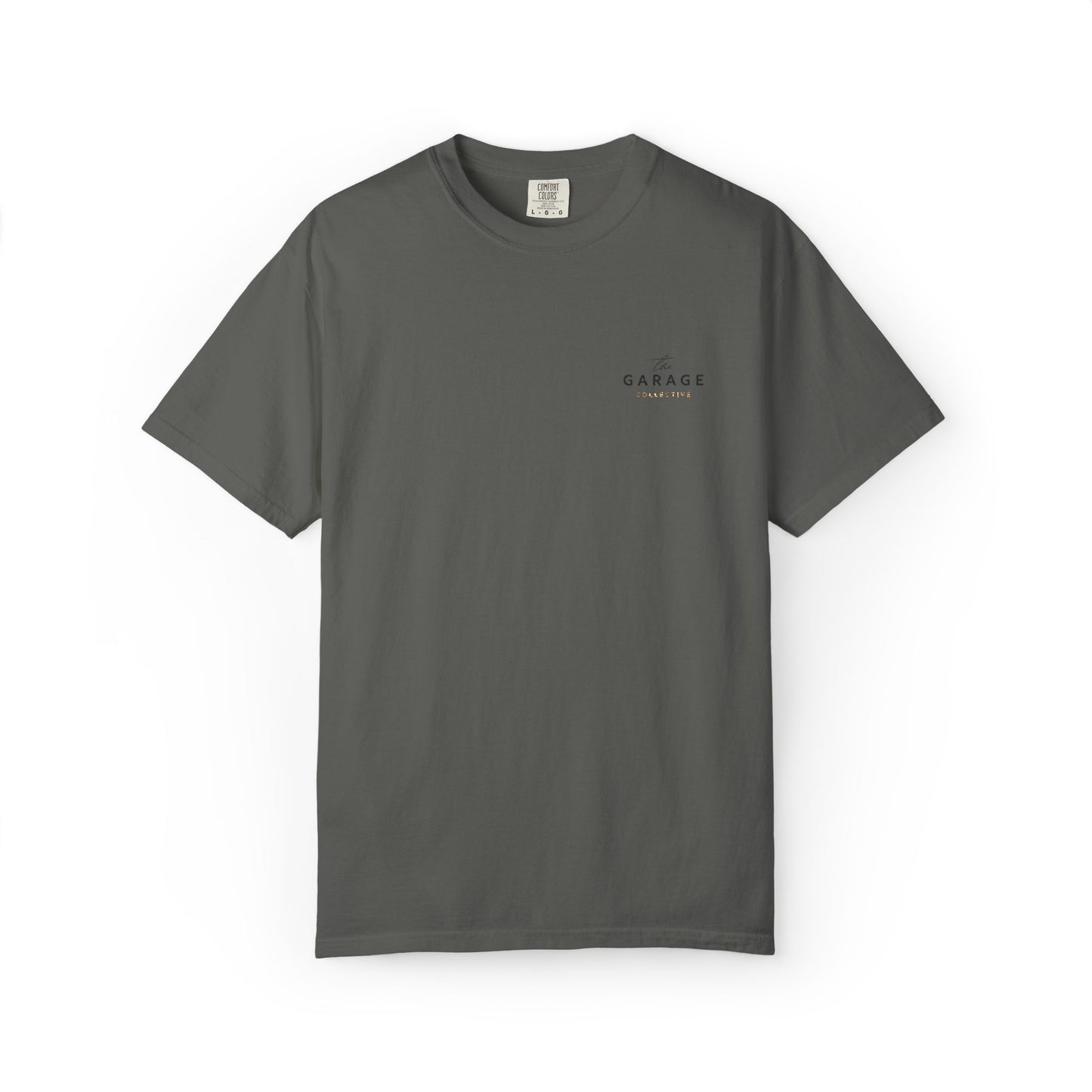 The Garage Collective Embroidered Unisex T-Shirt – Classic Softstyle Tee with Meaning