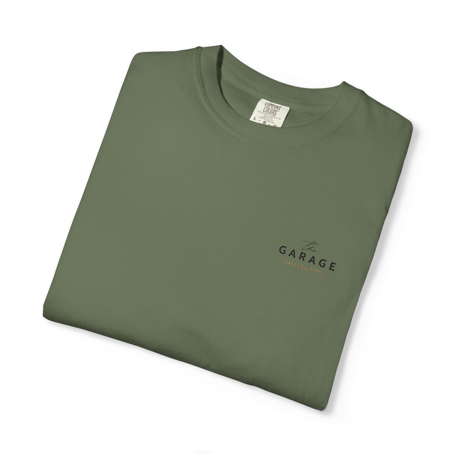 The Garage Collective Embroidered Unisex T-Shirt – Classic Softstyle Tee with Meaning