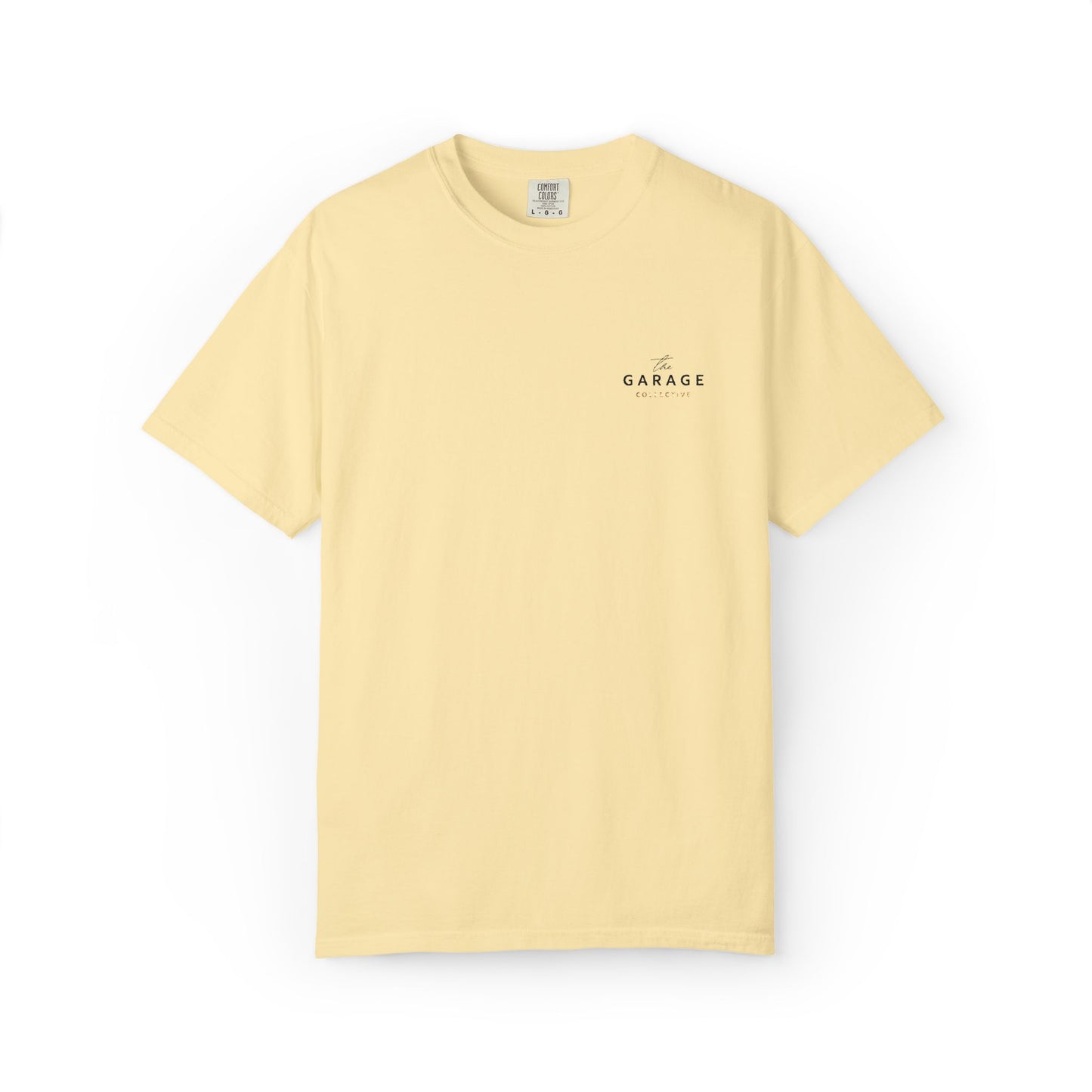 The Garage Collective Embroidered Unisex T-Shirt – Classic Softstyle Tee with Meaning