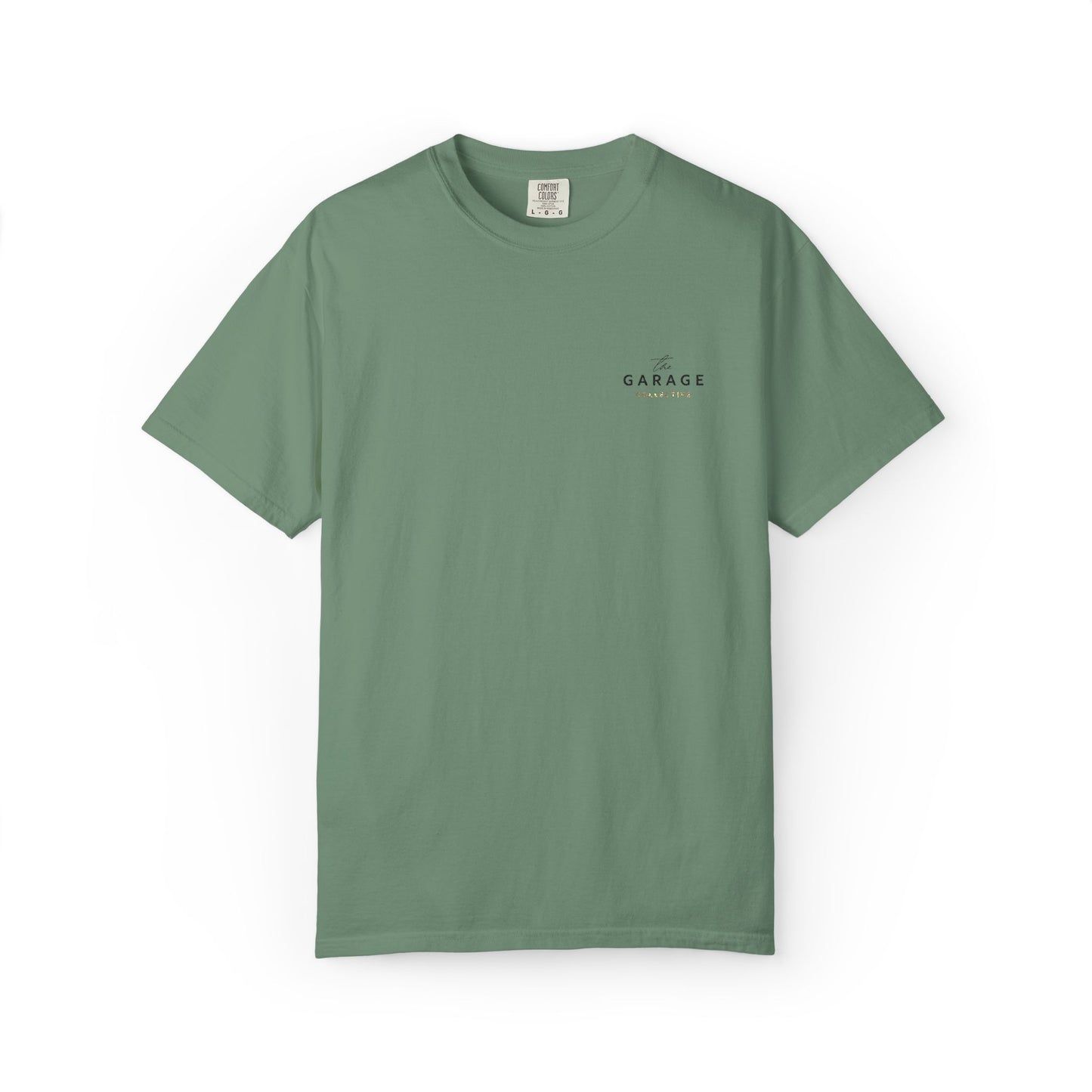 The Garage Collective Embroidered Unisex T-Shirt – Classic Softstyle Tee with Meaning