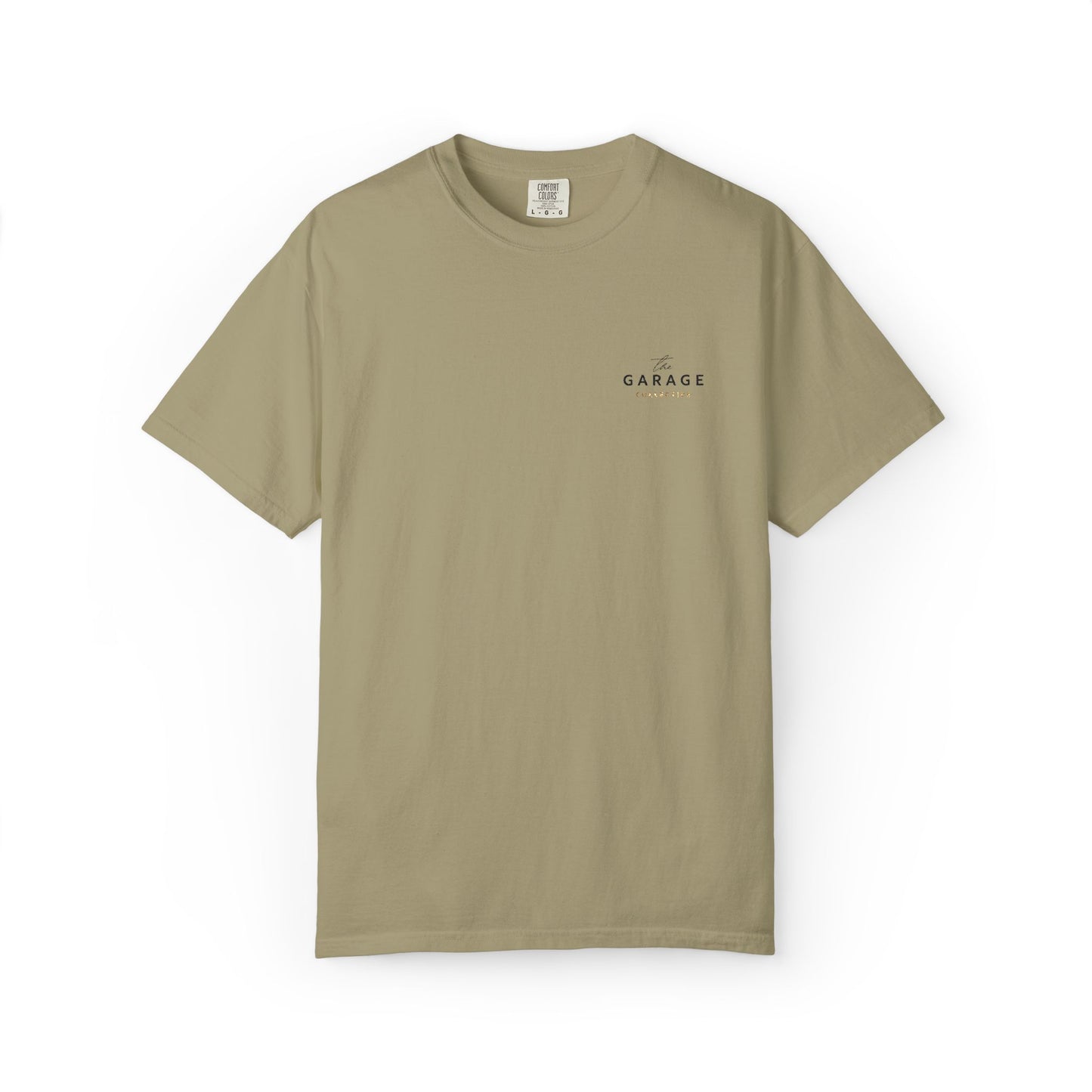 The Garage Collective Embroidered Unisex T-Shirt – Classic Softstyle Tee with Meaning